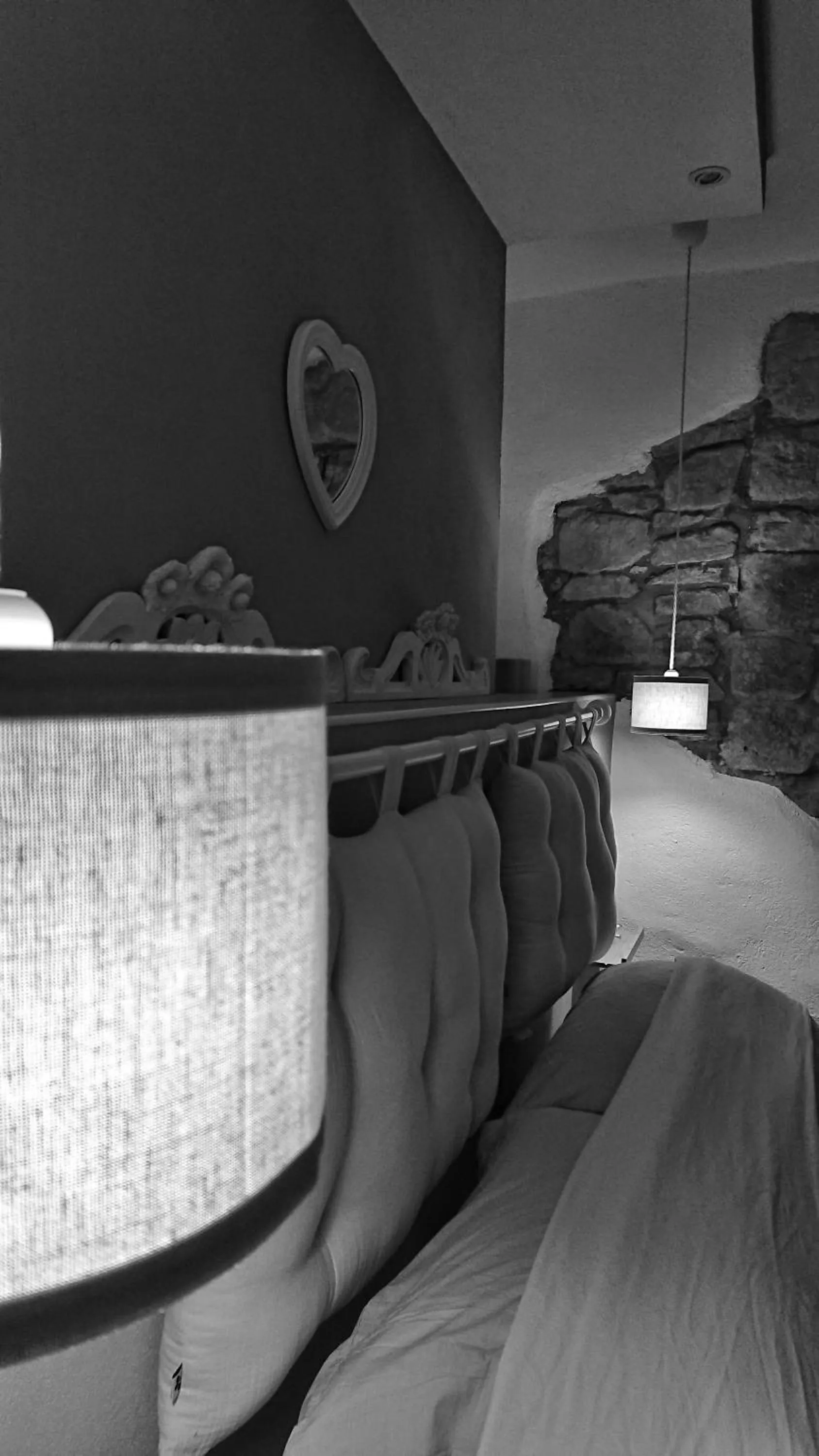 Bed in B&B La casa dei cuori