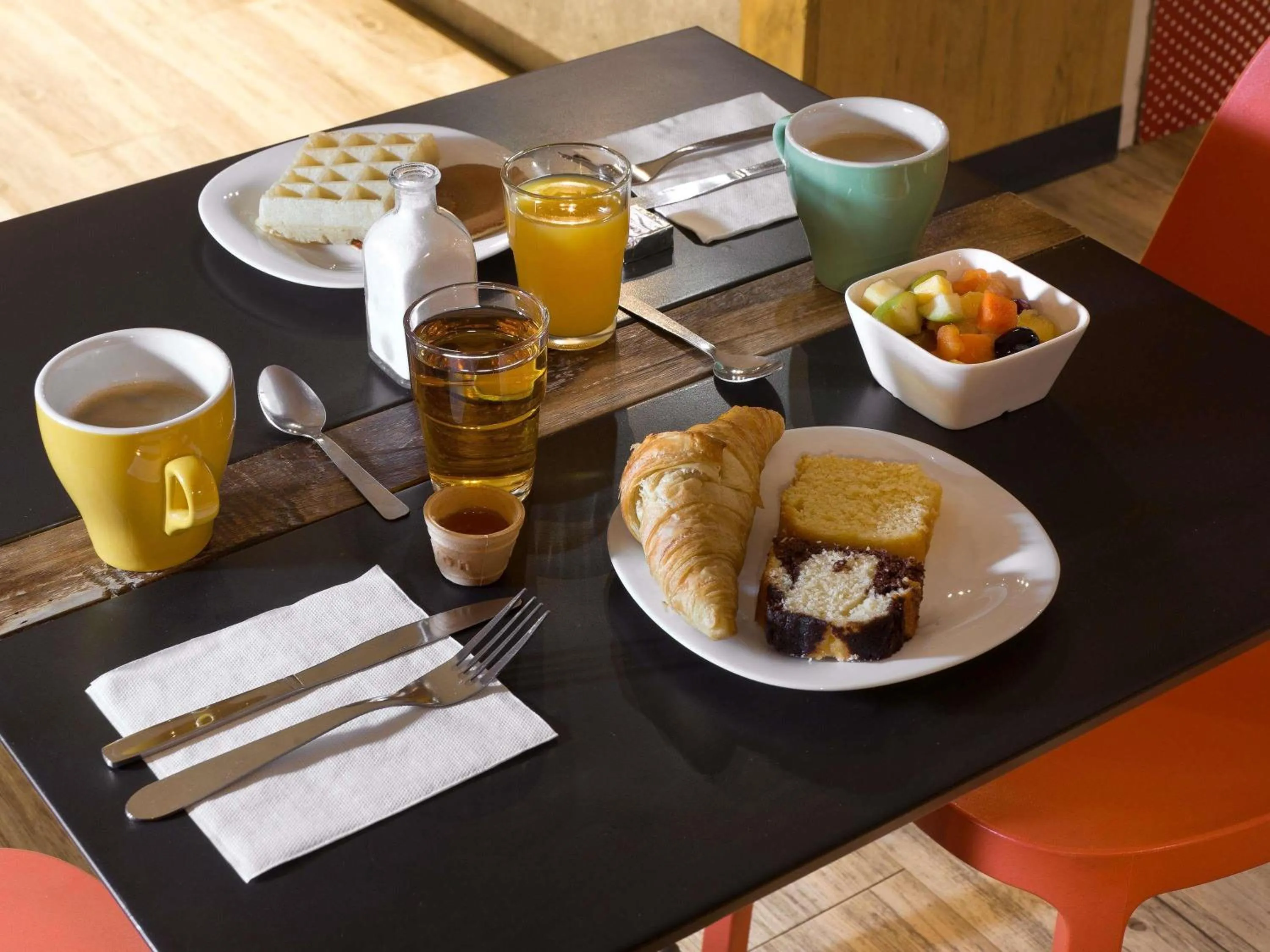 Breakfast in Hotel Ibis Budget Montpellier Centre Millenaire -