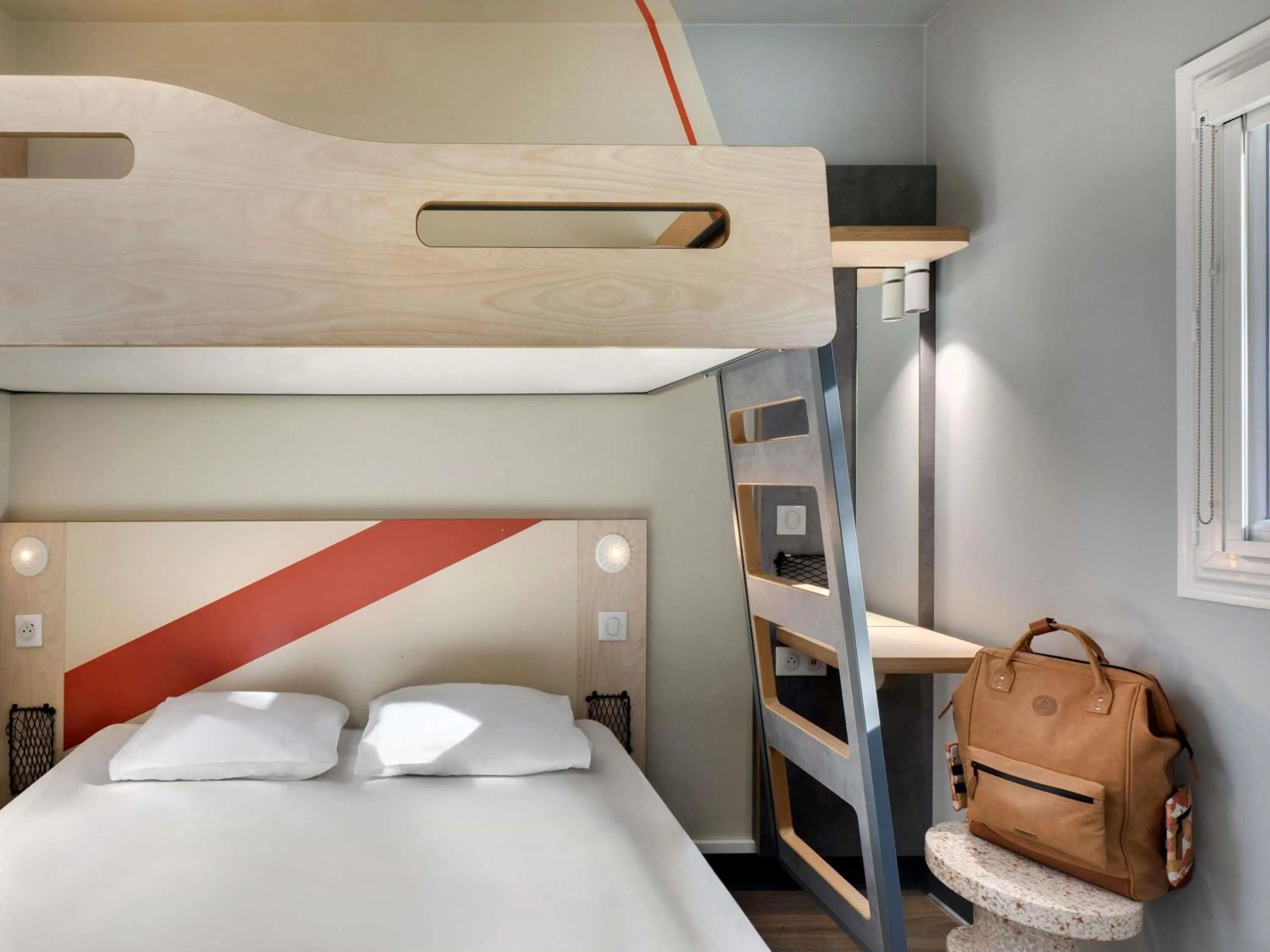 Bedroom, Bed in Hotel Ibis Budget Montpellier Centre Millenaire -