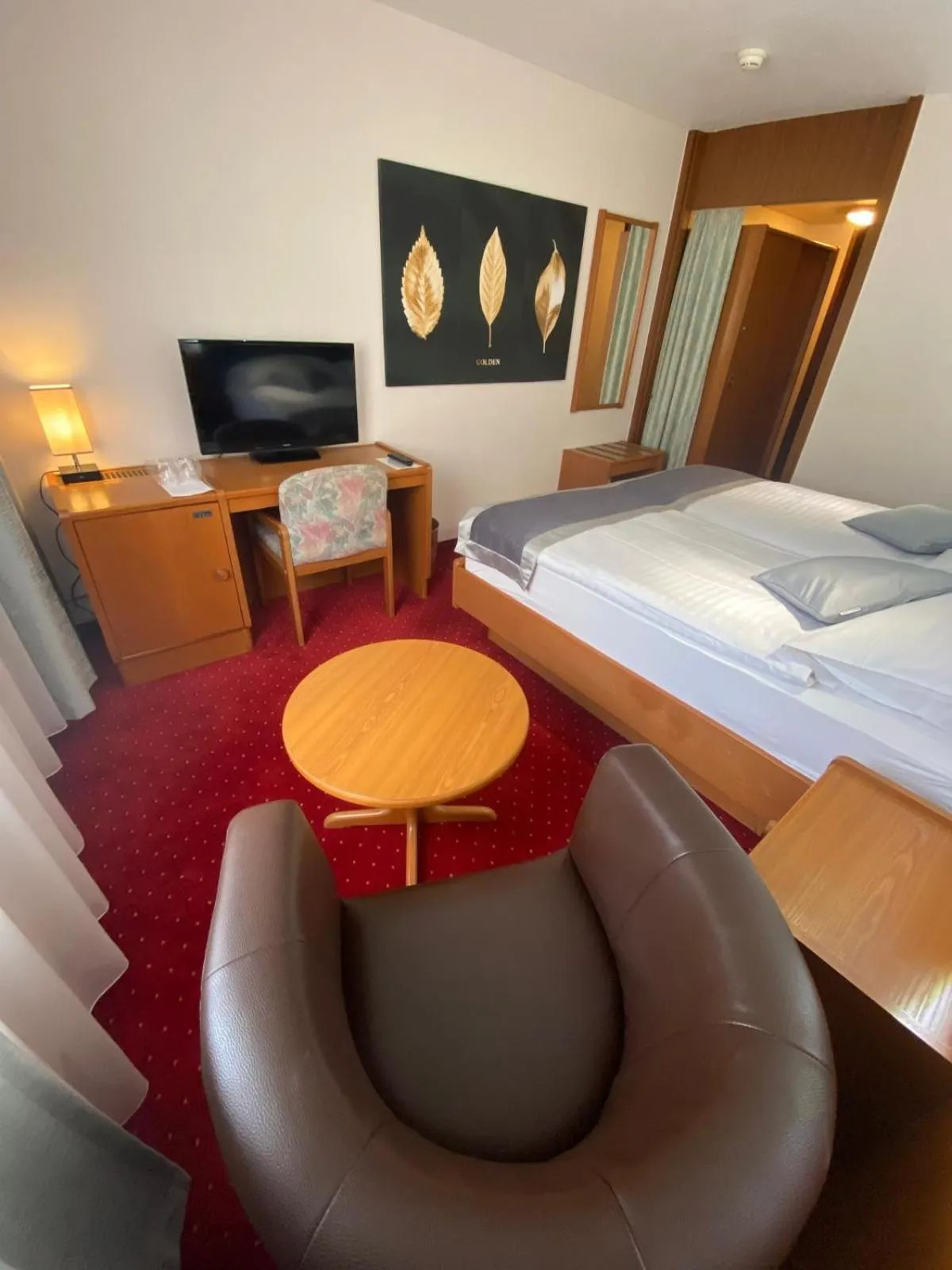 Bed in Hôtel des Trois Rois