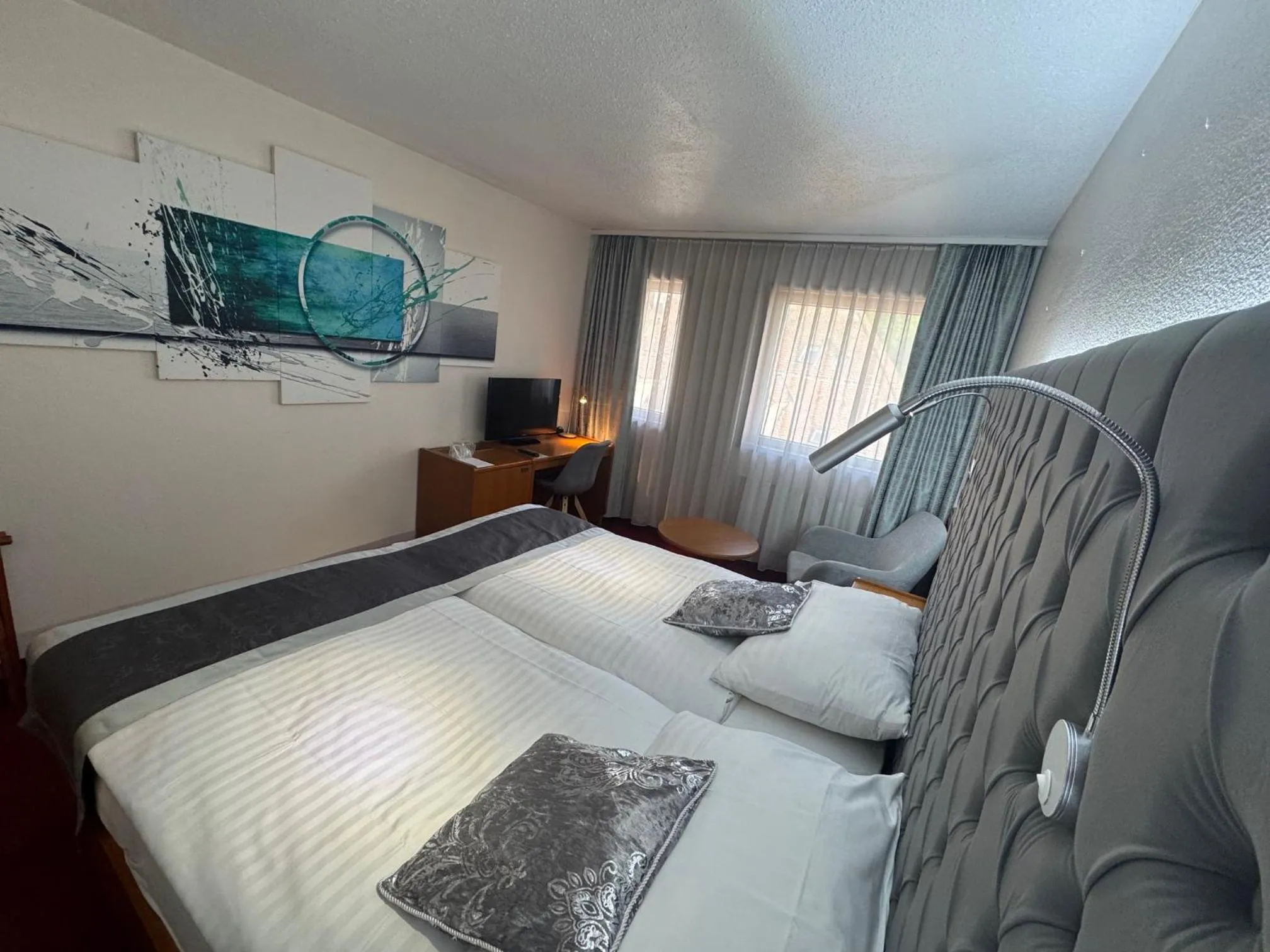 Bed in Hôtel des Trois Rois