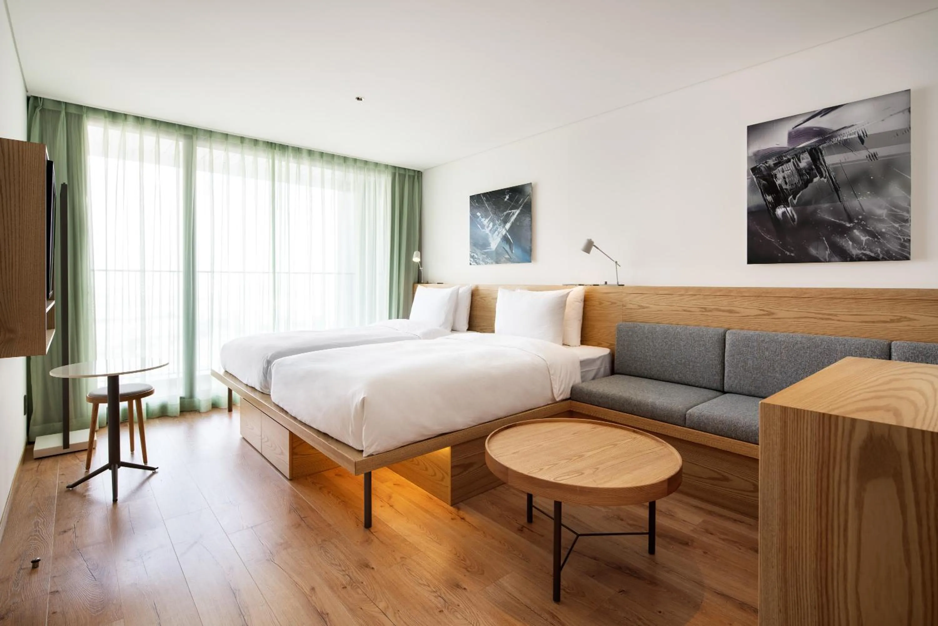 Bed in HOTEL ANTEROOM SEOUL