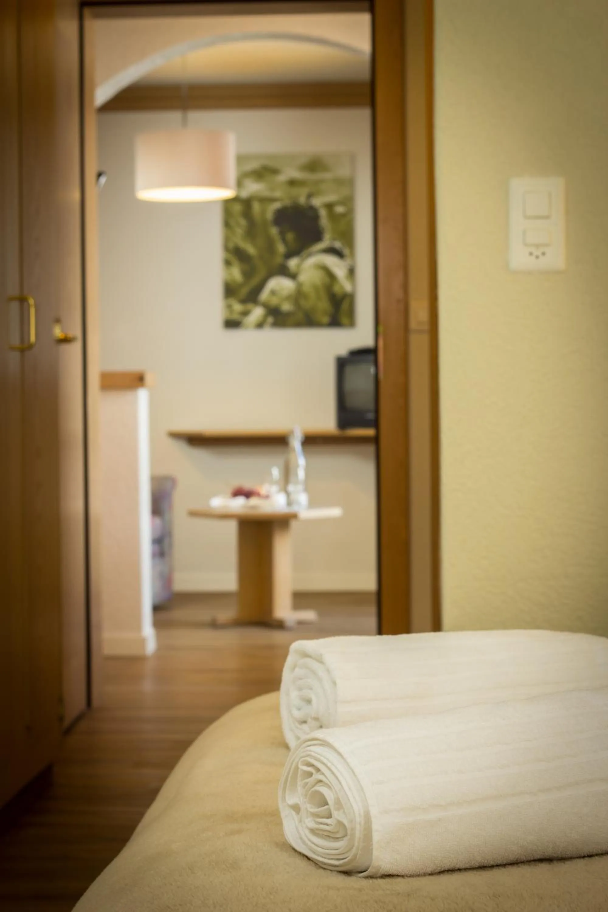 Decorative detail, Bed in Hotel Bristol
