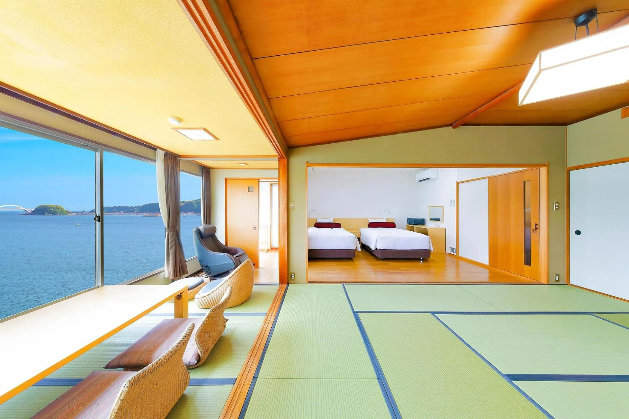 Suite Japanese-Western-Style-Room 54sqm - Indoor Bath - Non-Smoking in Ooedo Onsen Monogatari Nanki Kushimoto