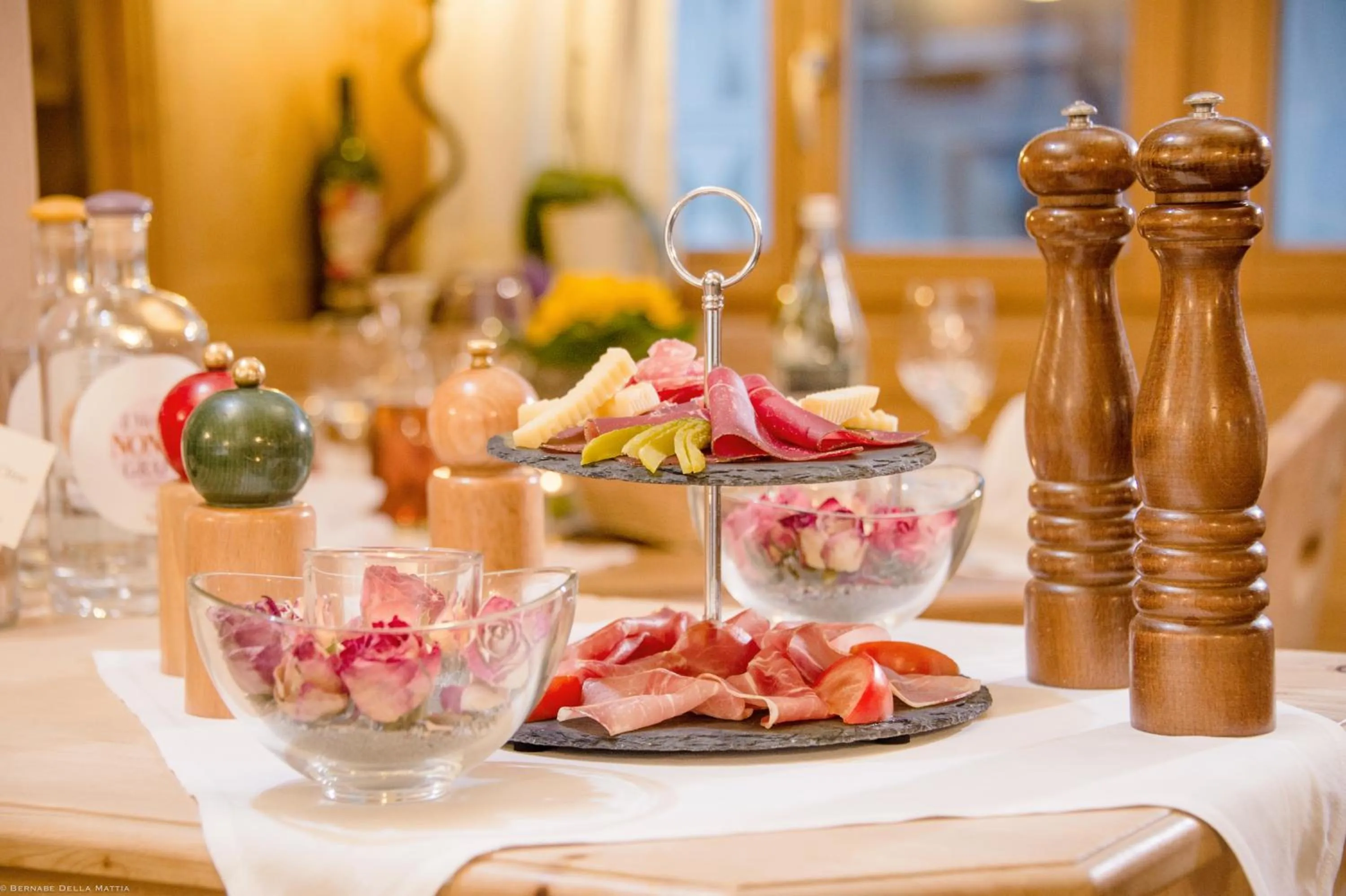 Food and drinks in Hotel Veduta