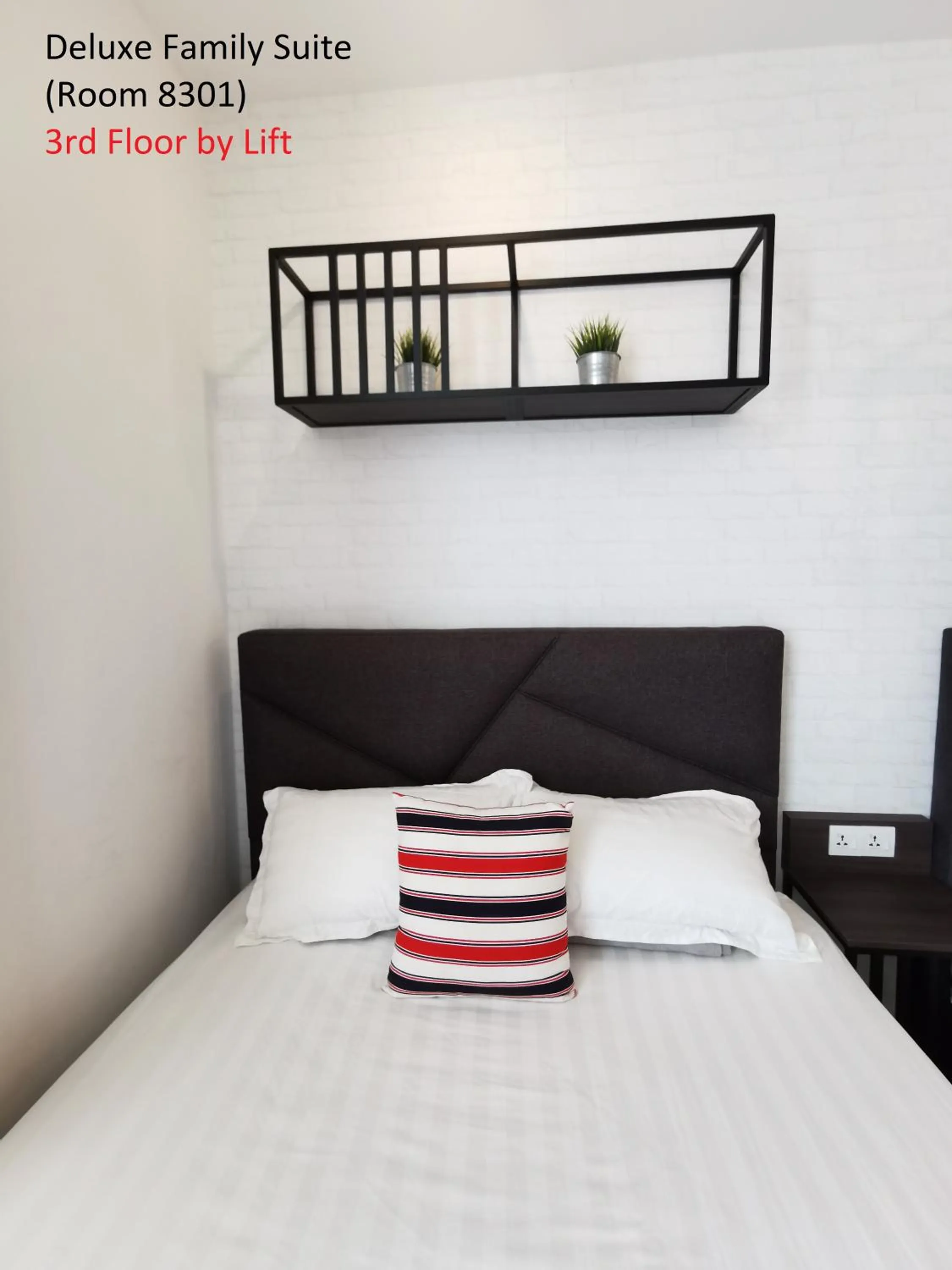 Bed in Mwv Family Suite Room