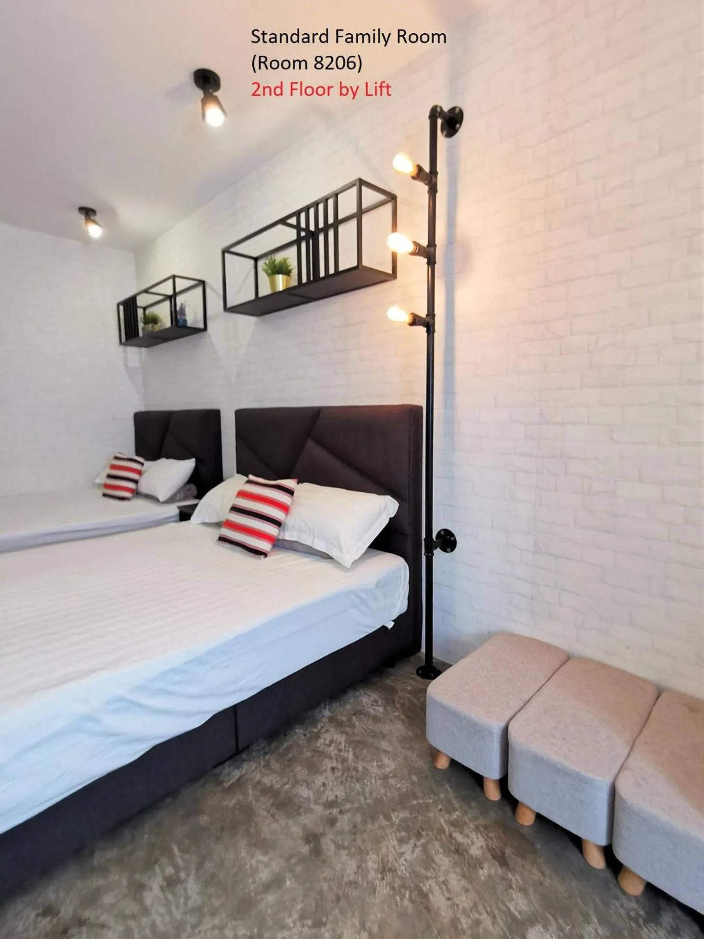 Bed in Mwv Family Suite Room