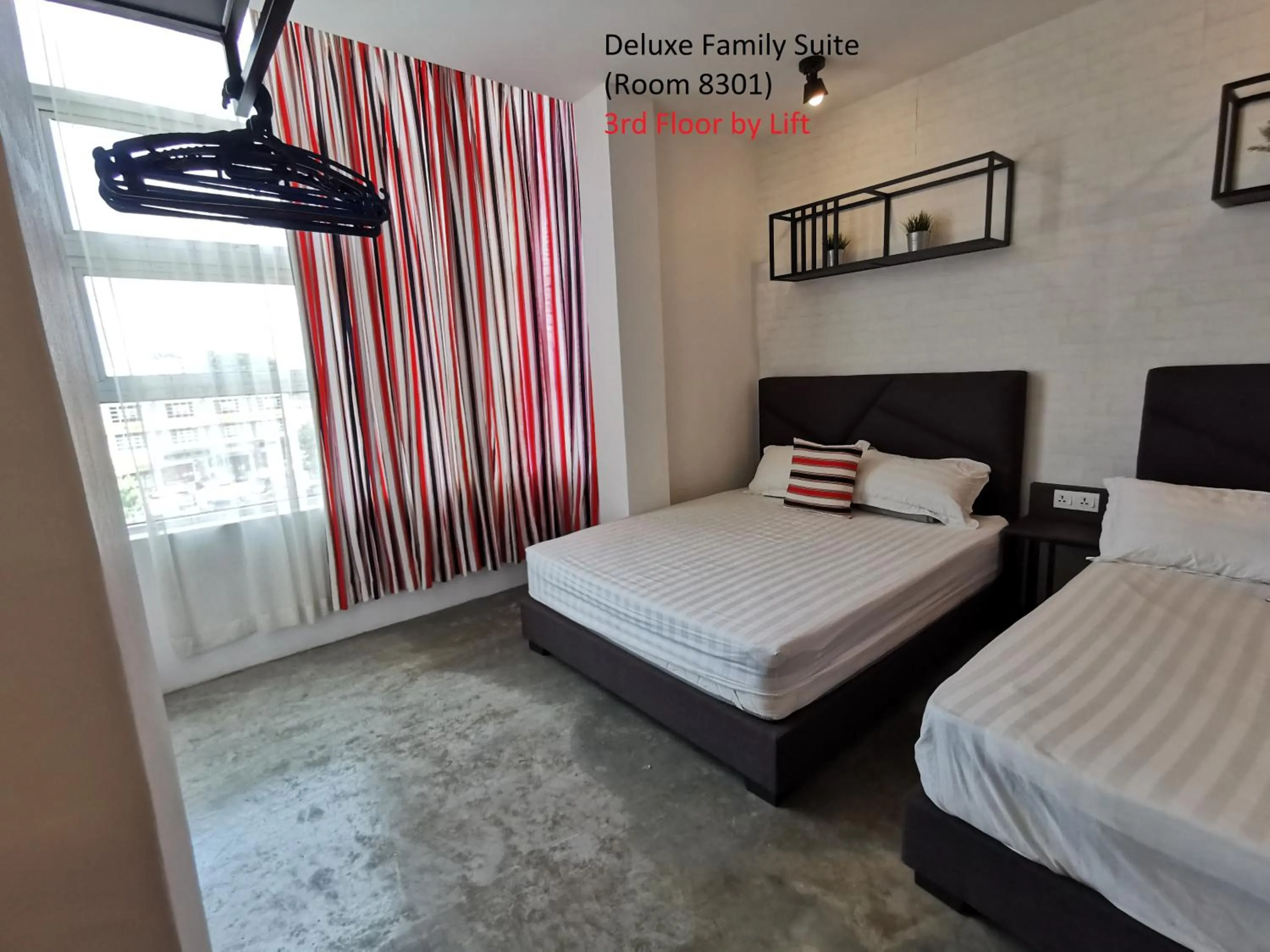 Bed in Mwv Family Suite Room