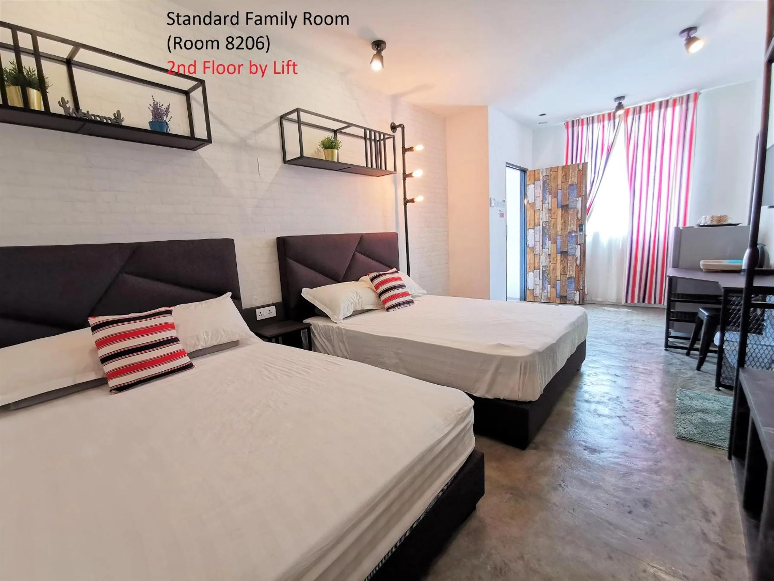 Bed in Mwv Family Suite Room