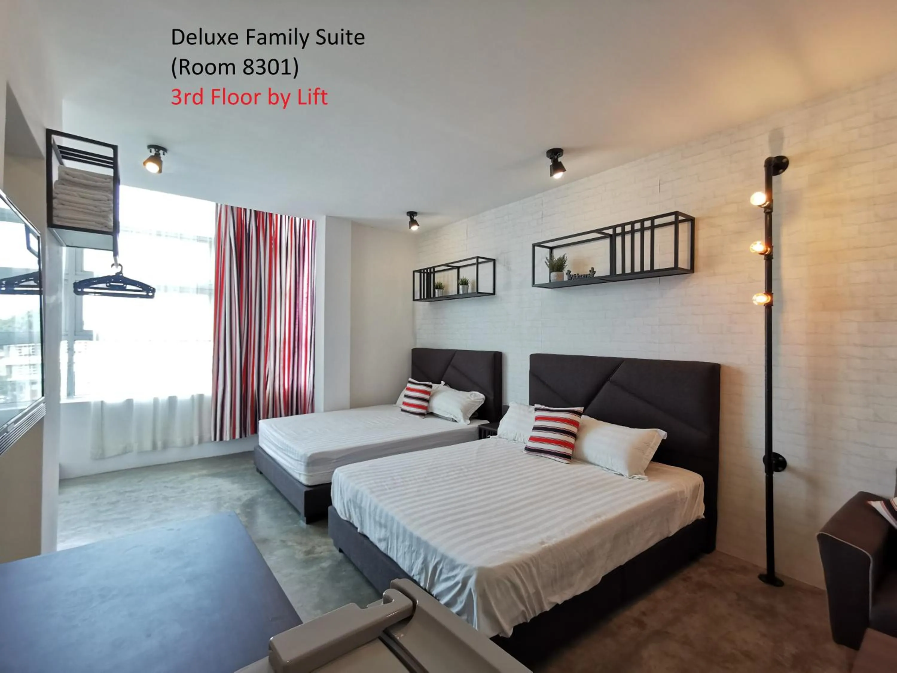 Bed in Mwv Family Suite Room