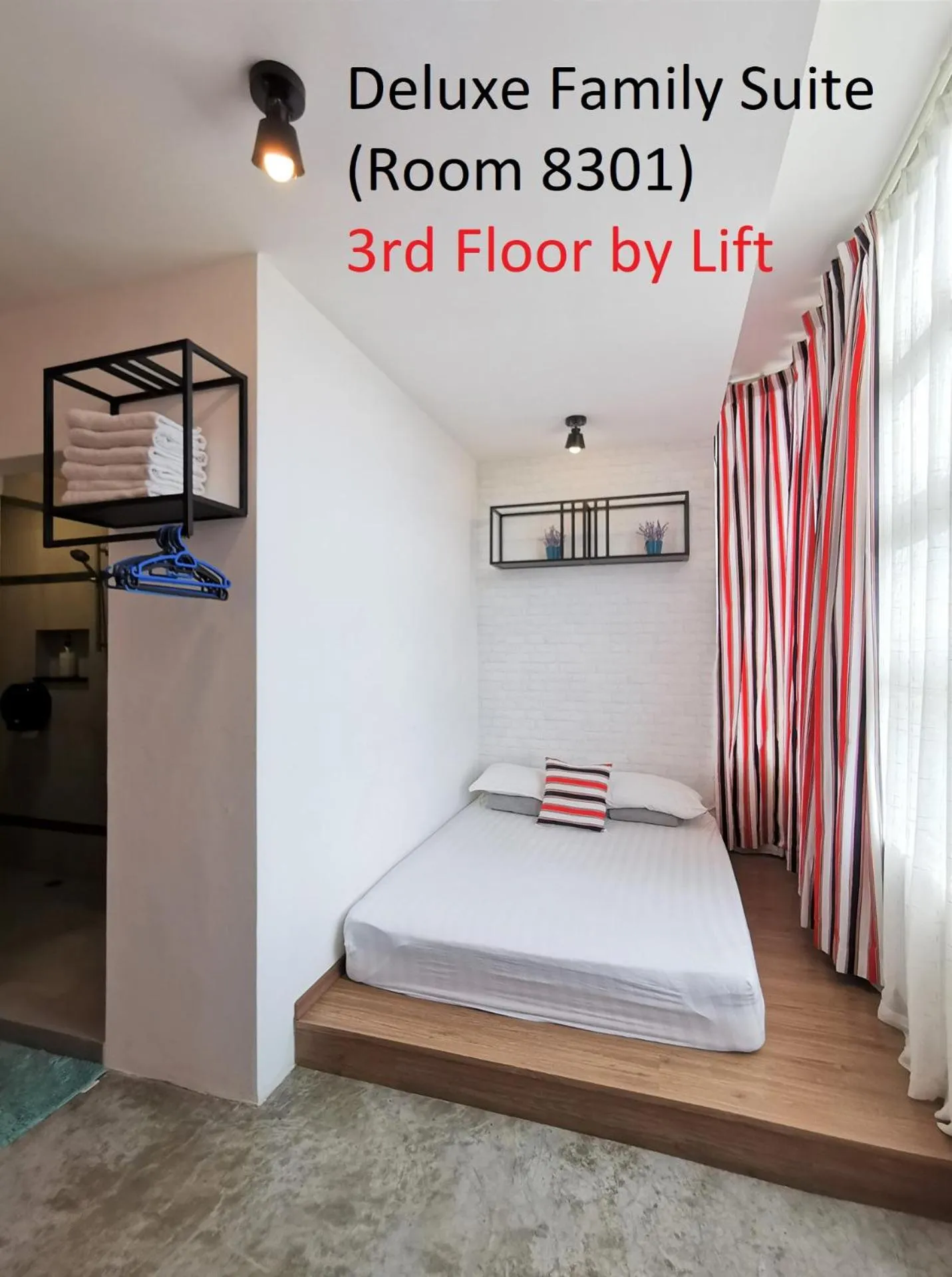 Bed in Mwv Family Suite Room