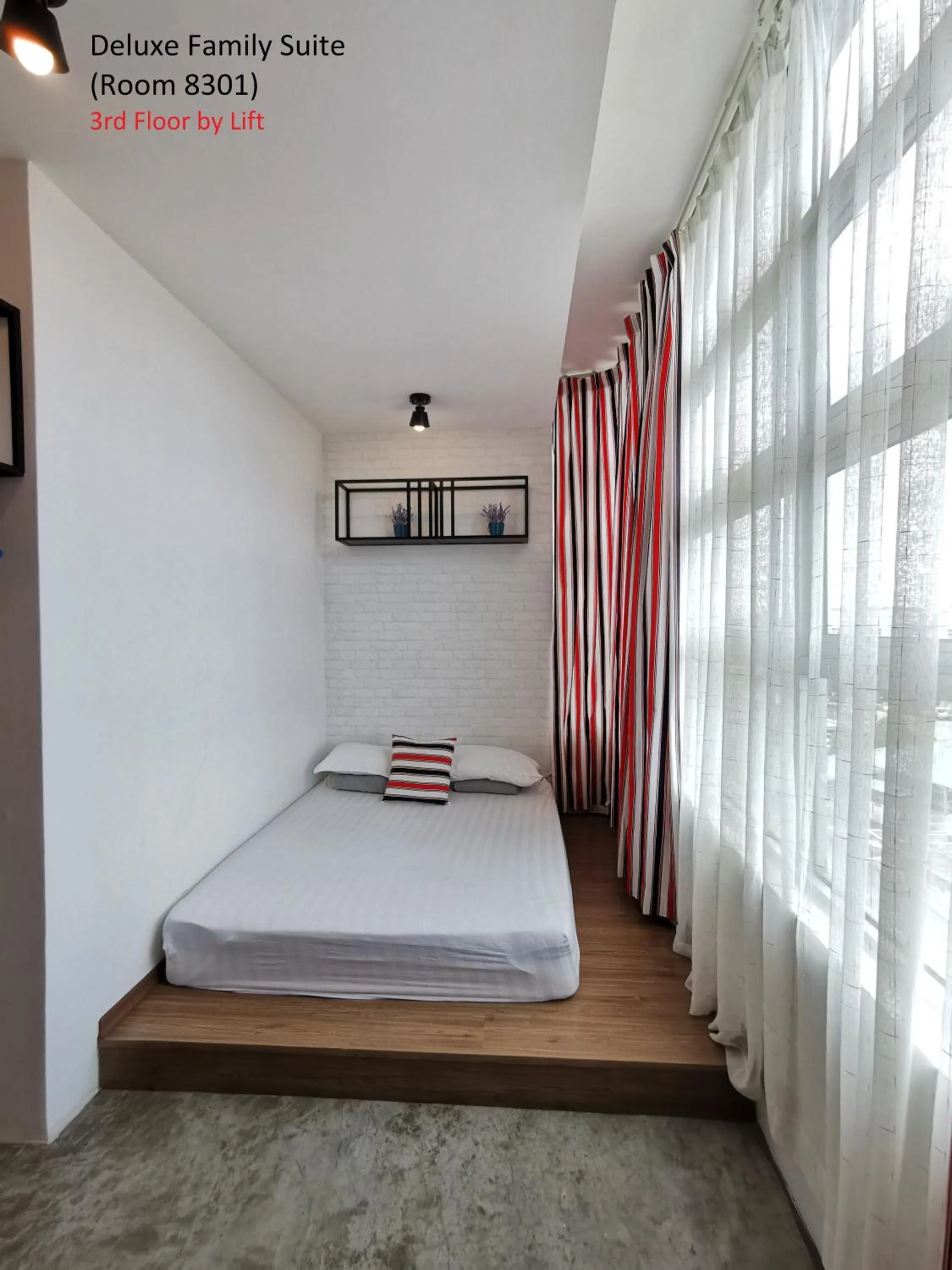 Bed in Mwv Family Suite Room