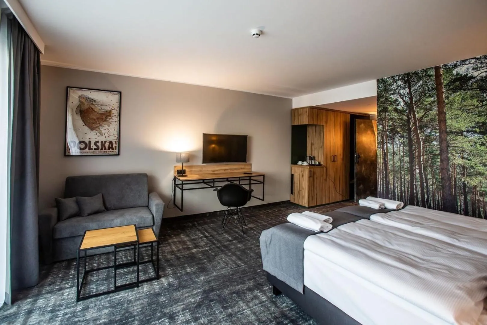 Photo of the whole room, Bed in OTTON-Charzykowy Bed&Restaurant