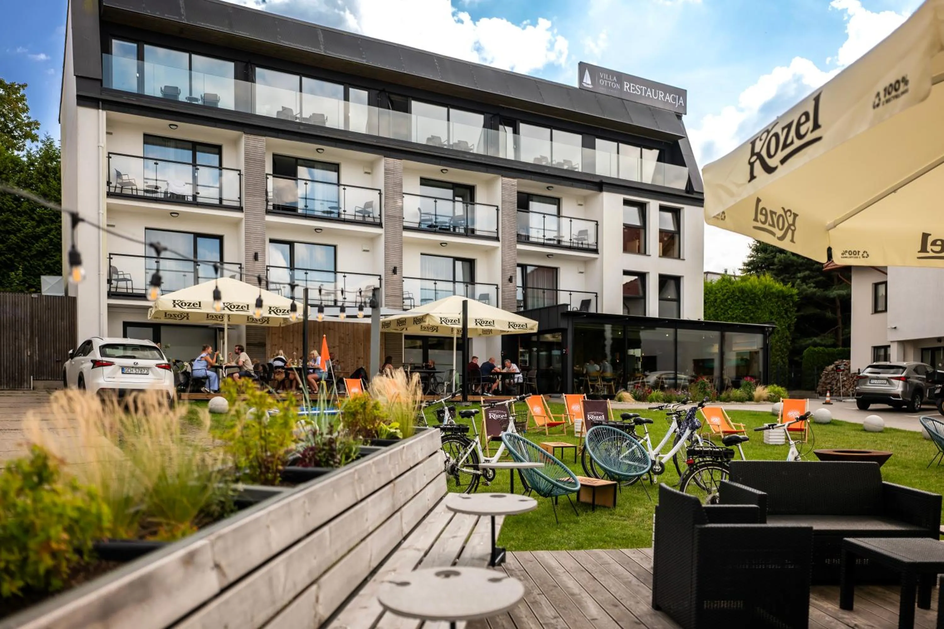 Property building in OTTON-Charzykowy Bed&Restaurant