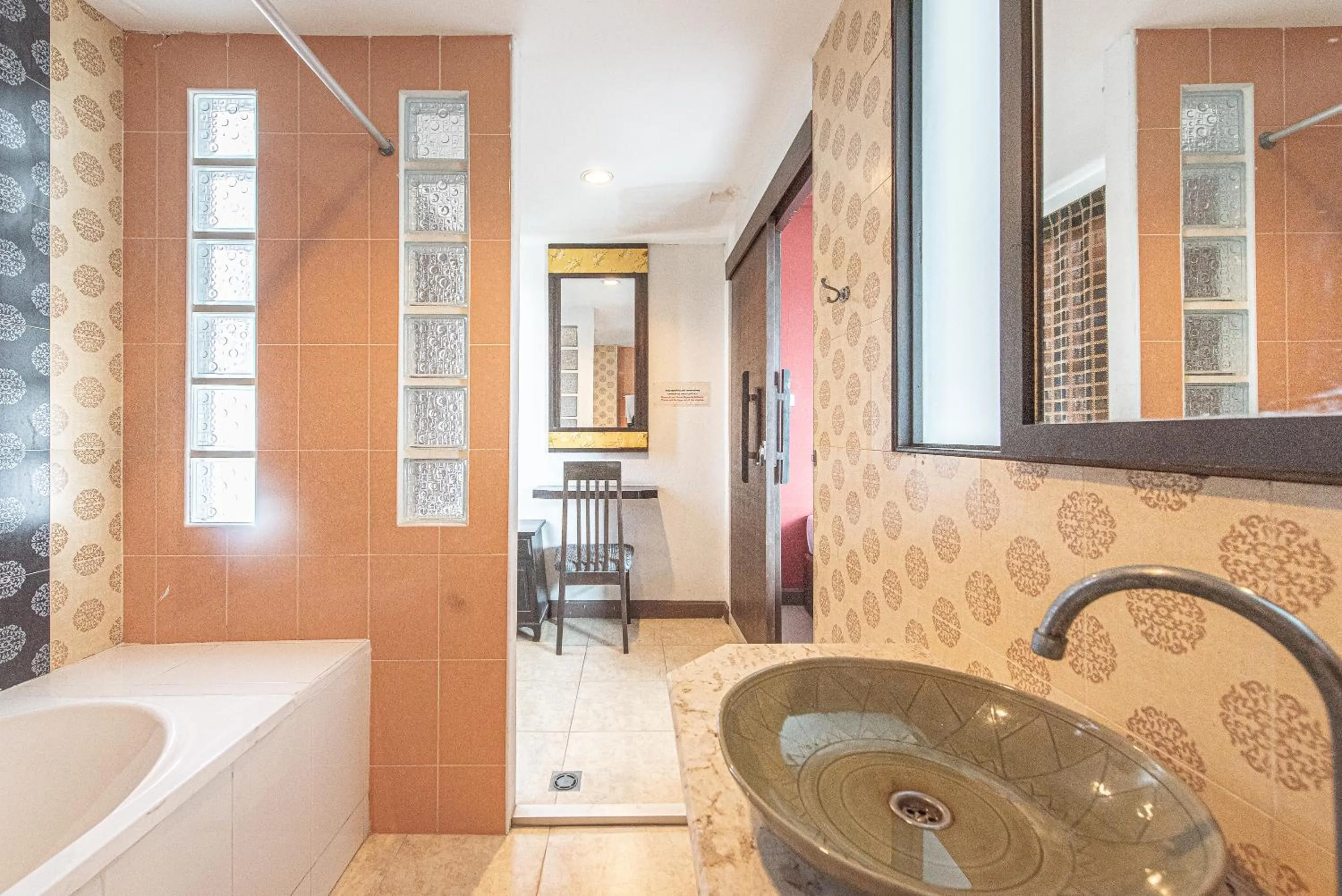 Bathroom in The Wing Design Hotel