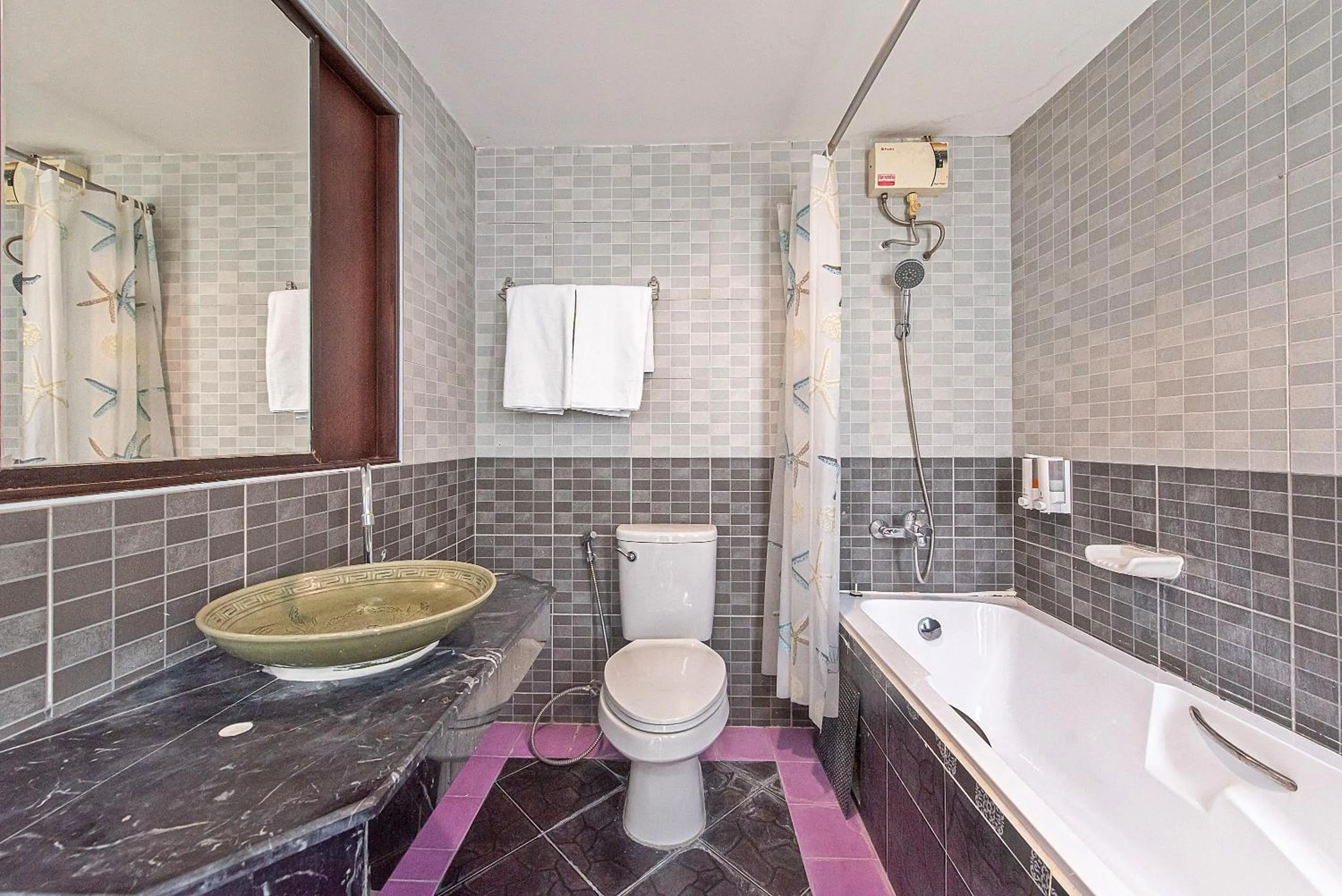 Bathroom in The Wing Design Hotel