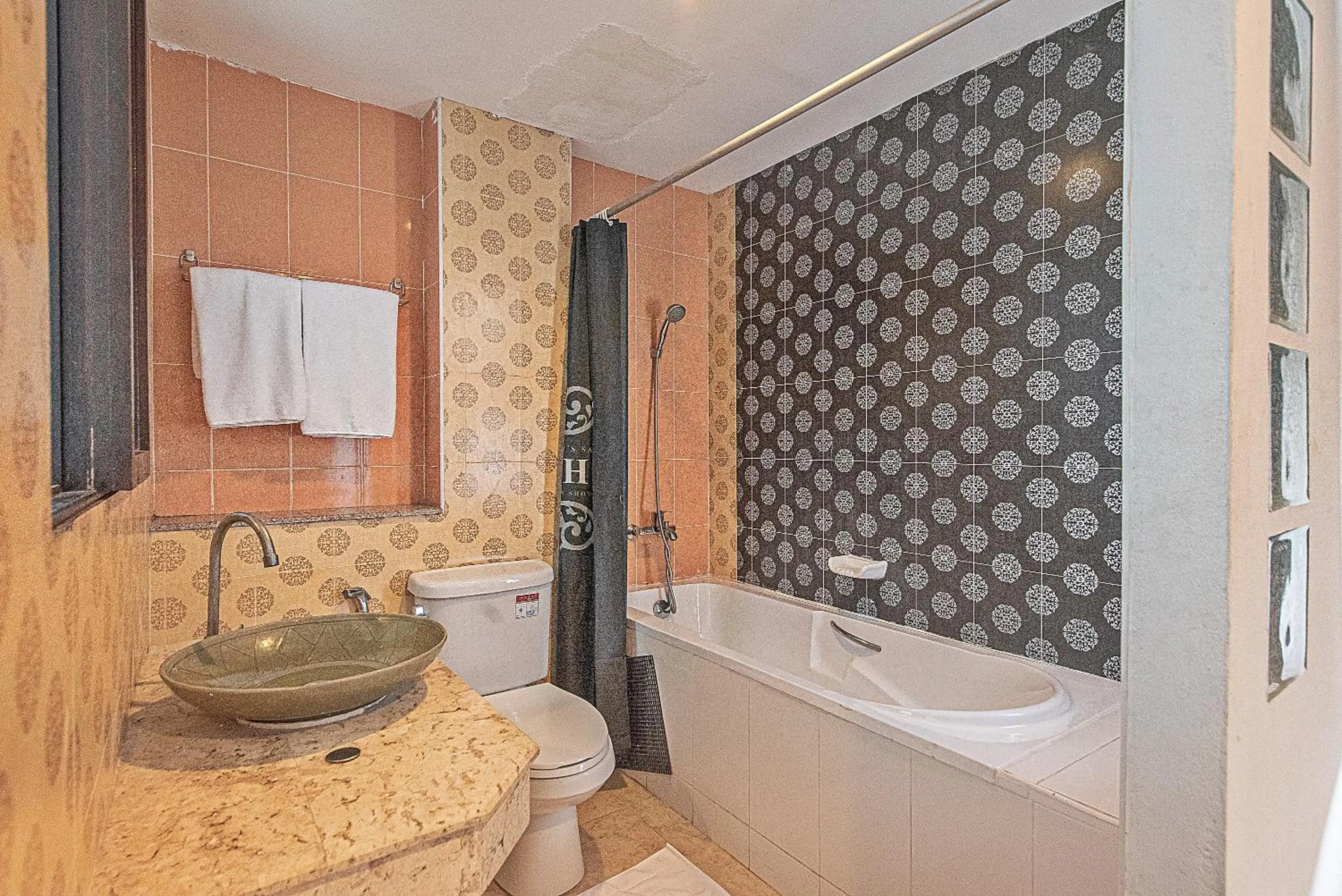 Bathroom in The Wing Design Hotel