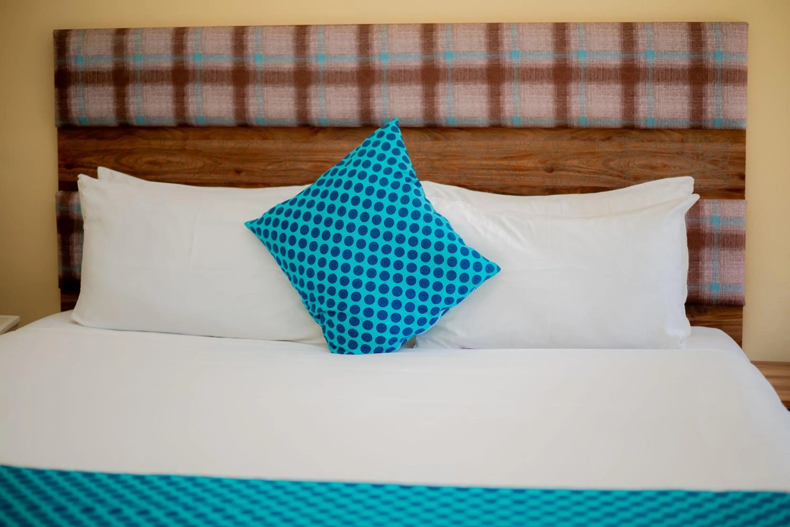 Bed in Golden Palm Boutique Zanzibar