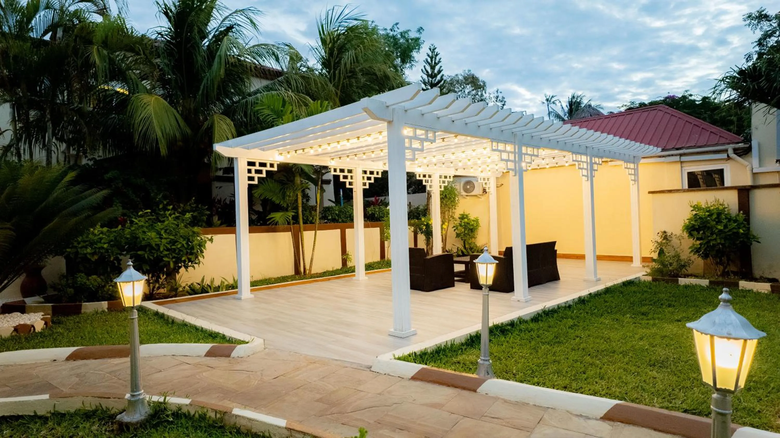 Property building in Golden Palm Boutique Zanzibar