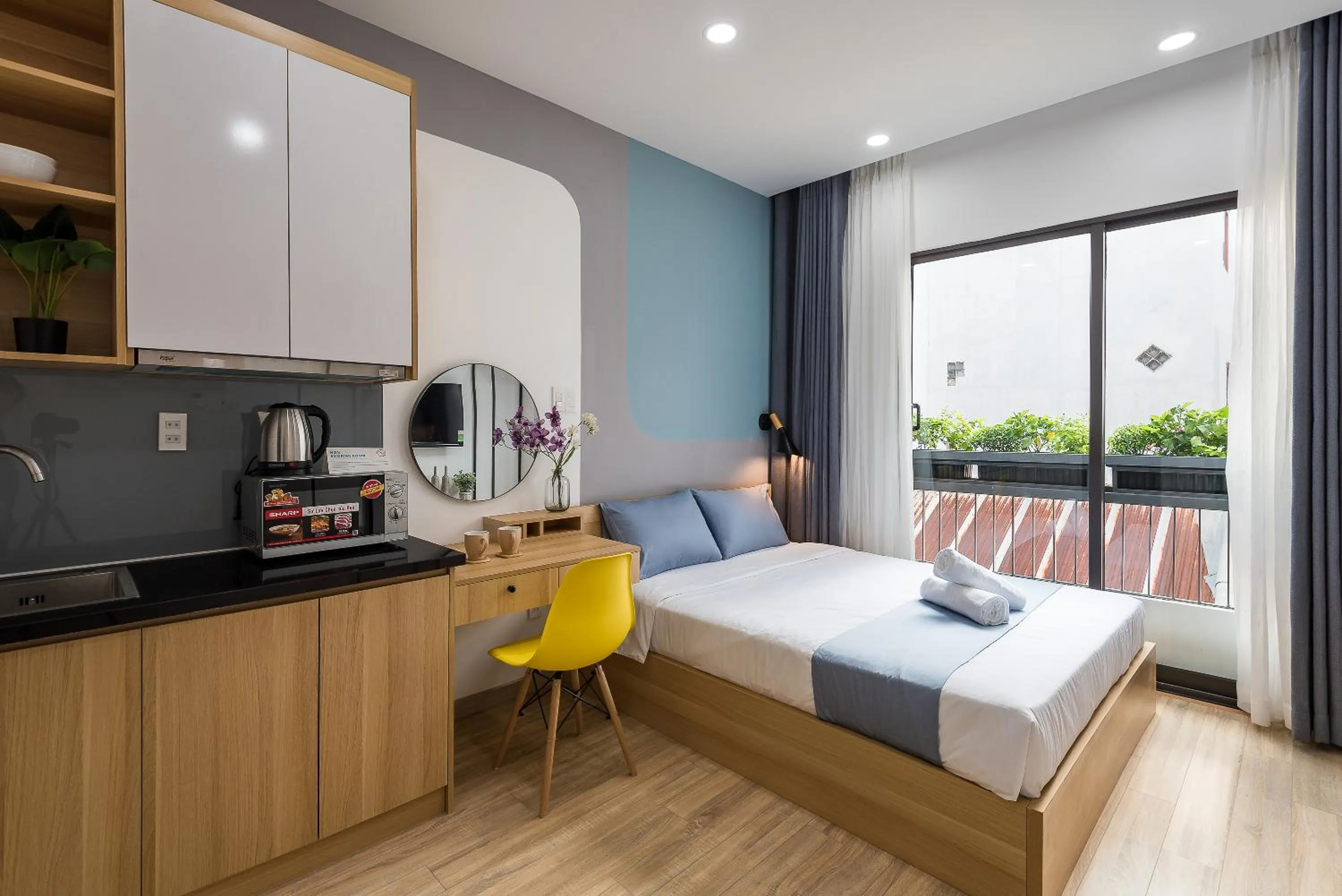 Photo of the whole room, Bed in Cozrum Homes Ambera House