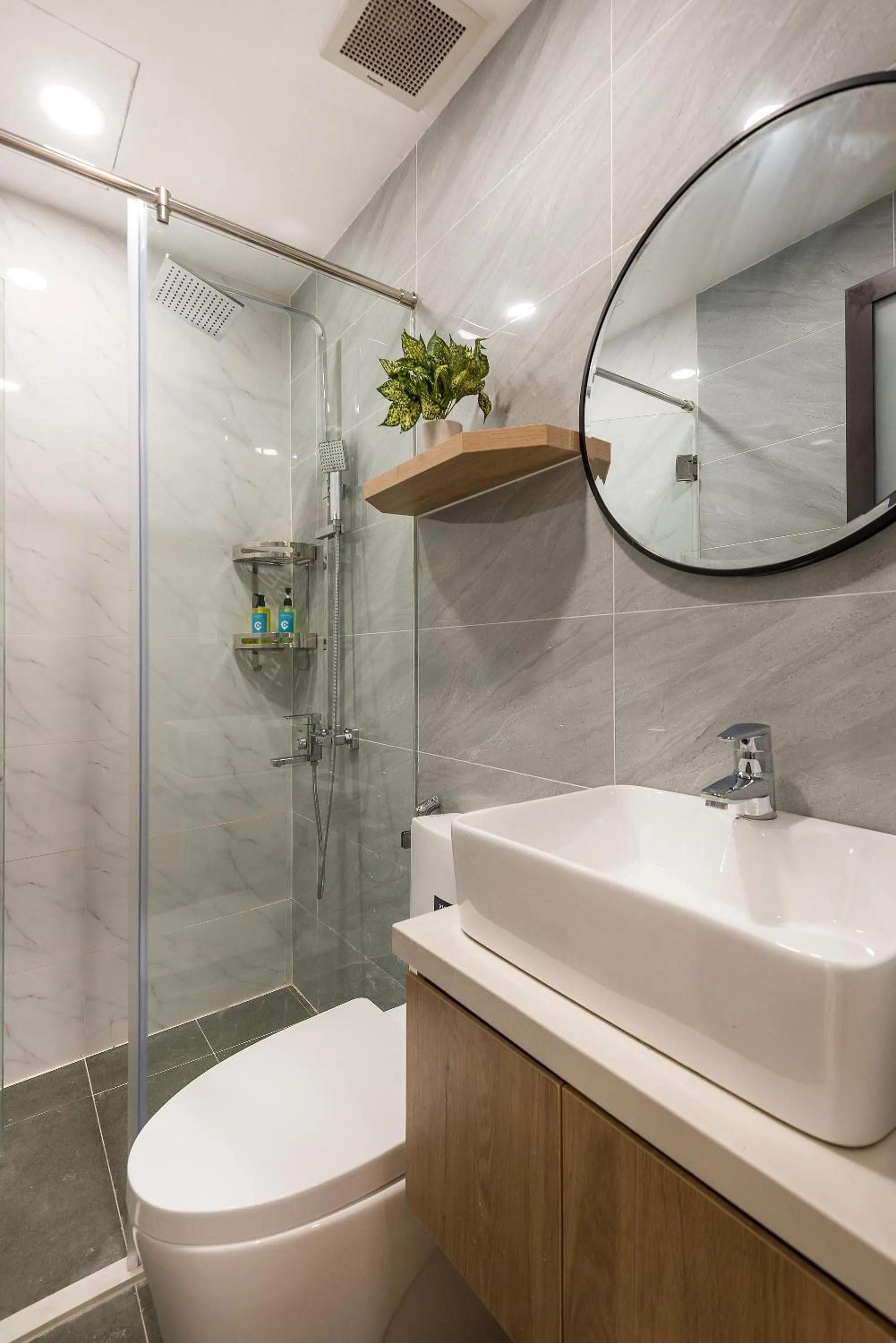 Bathroom in Cozrum Homes Ambera House