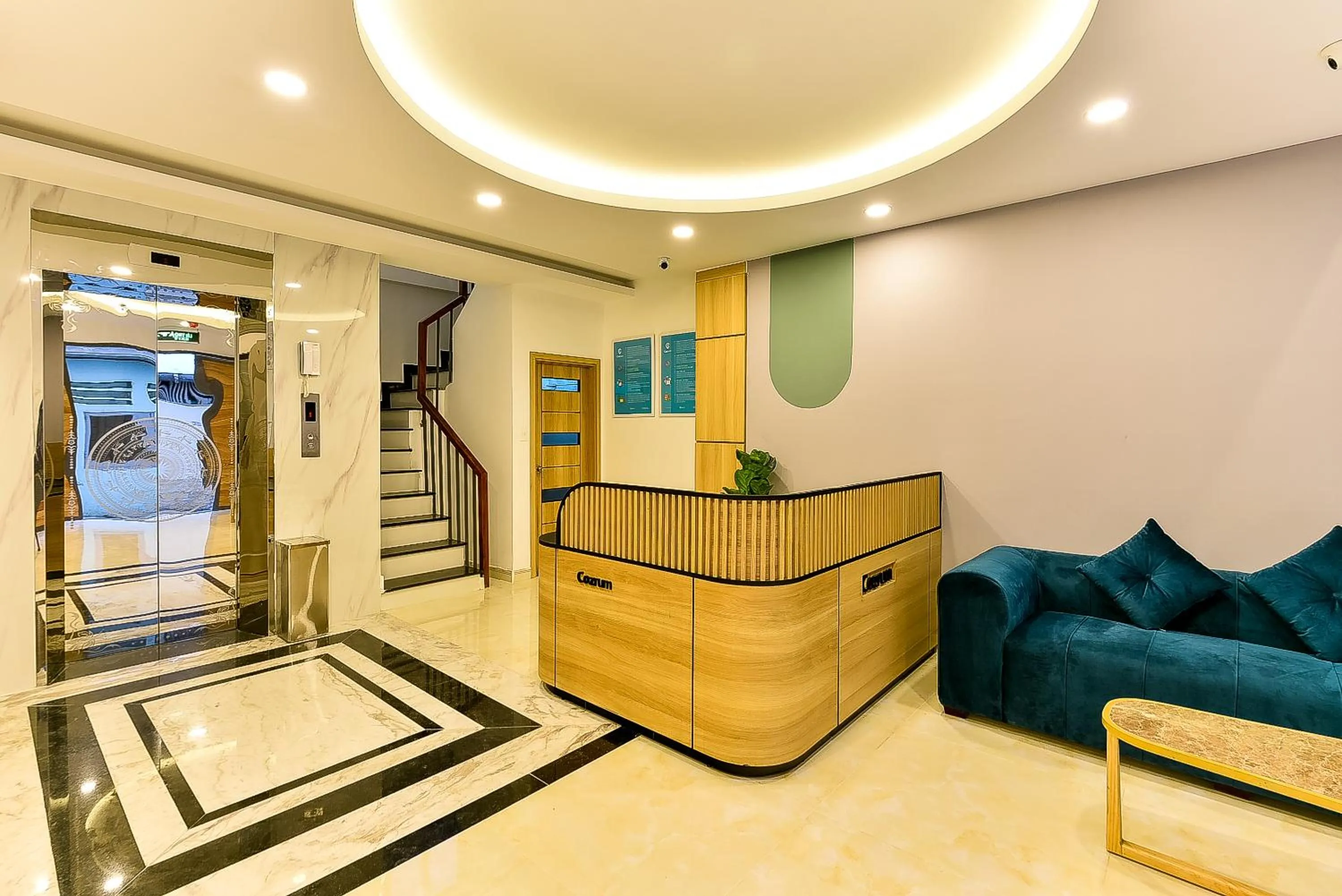 Lobby or reception in Cozrum Homes Ambera House