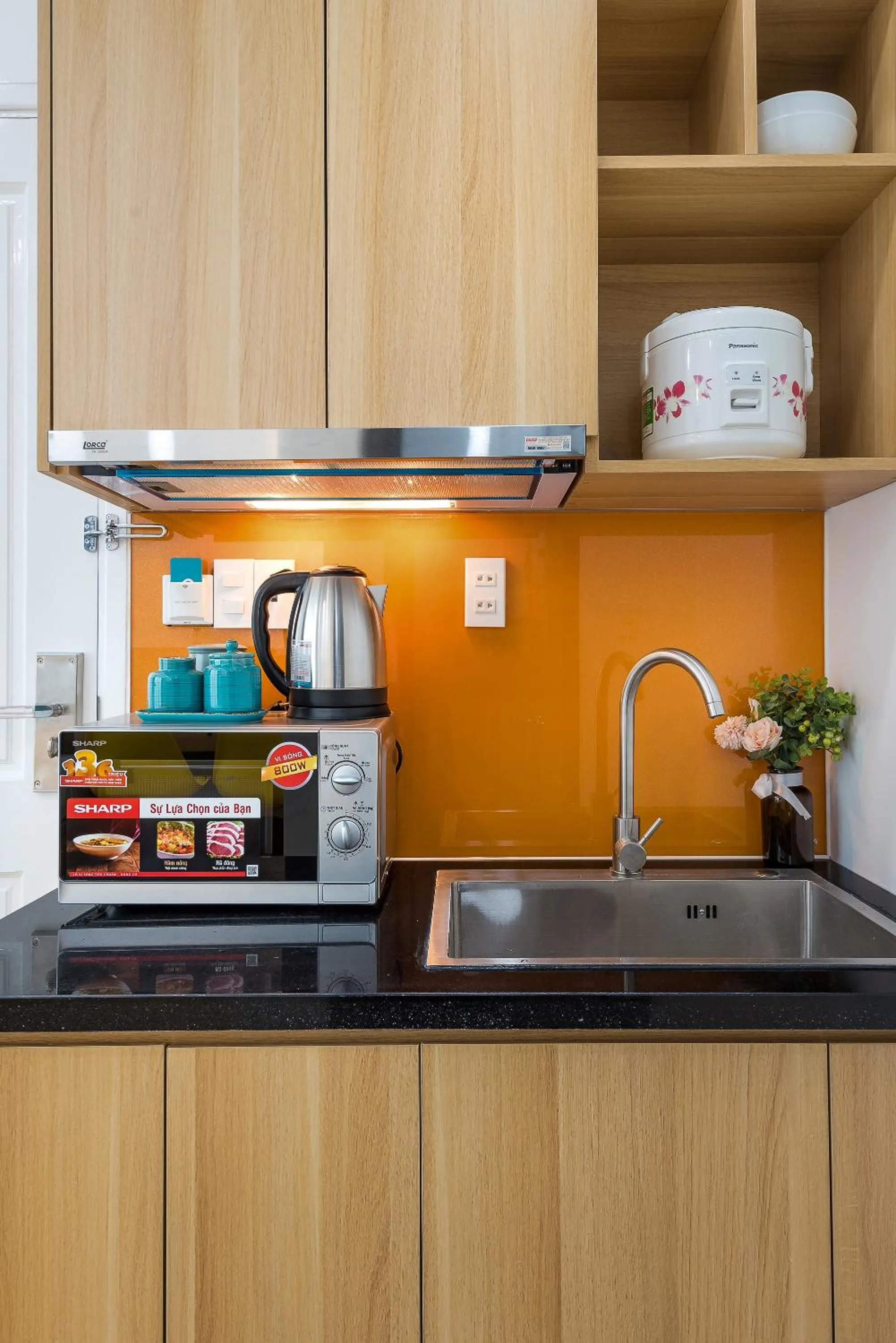 Kitchen or kitchenette in Cozrum Homes Ambera House