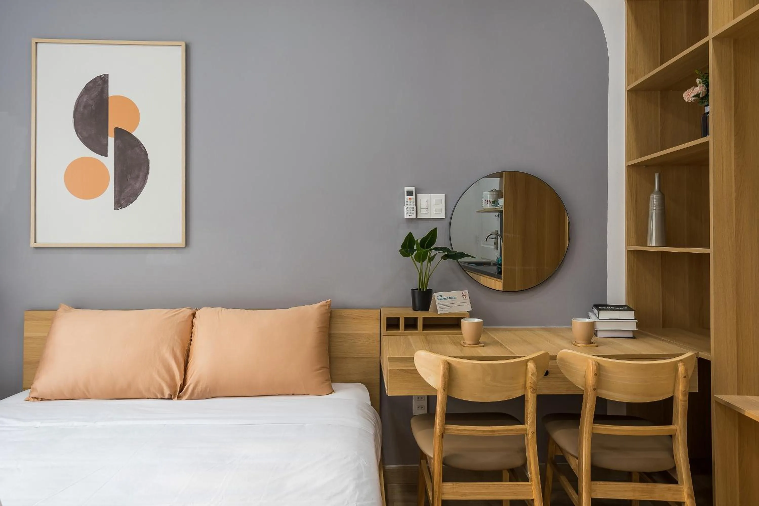 Bed in Cozrum Homes Ambera House