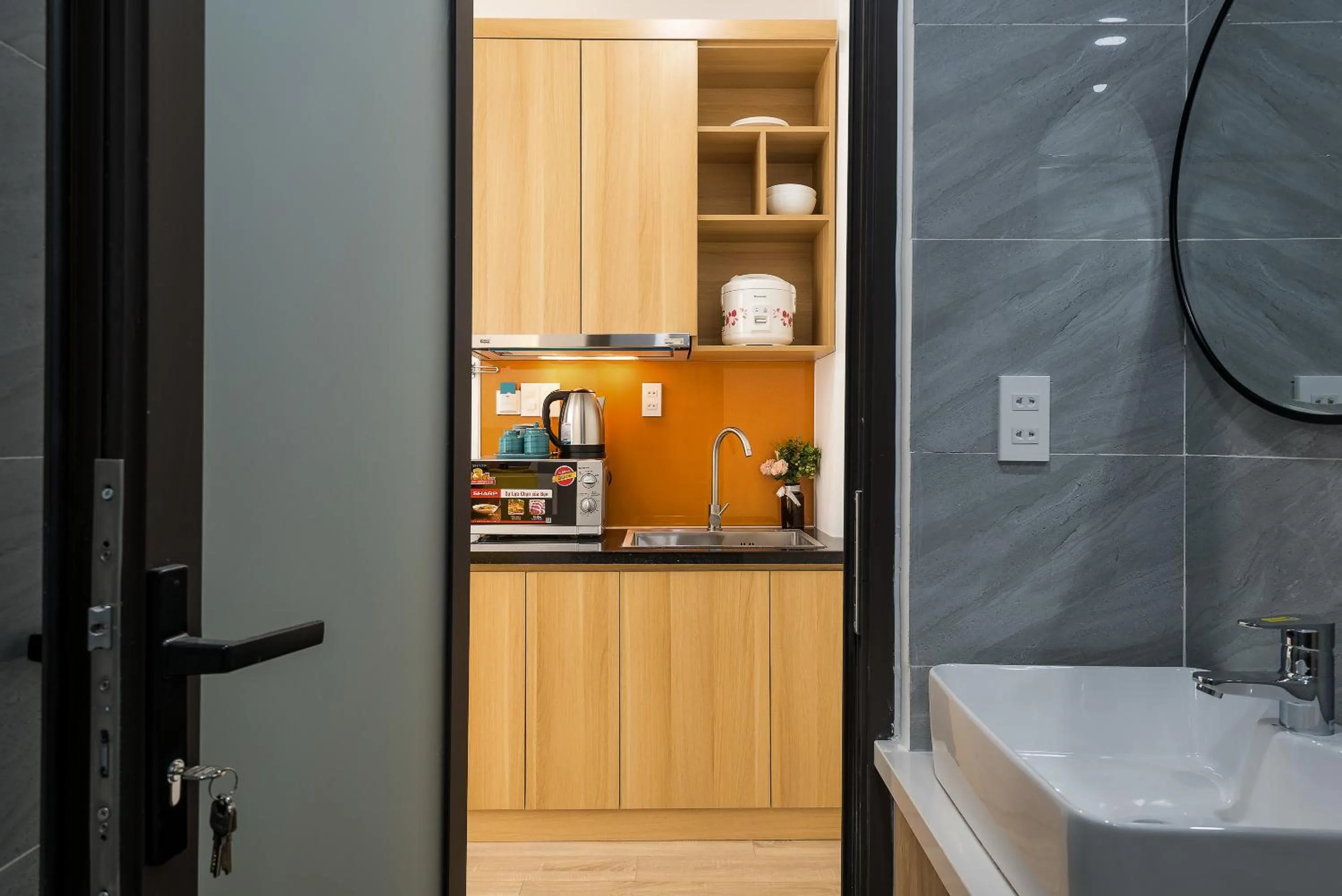 Bathroom in Cozrum Homes Ambera House