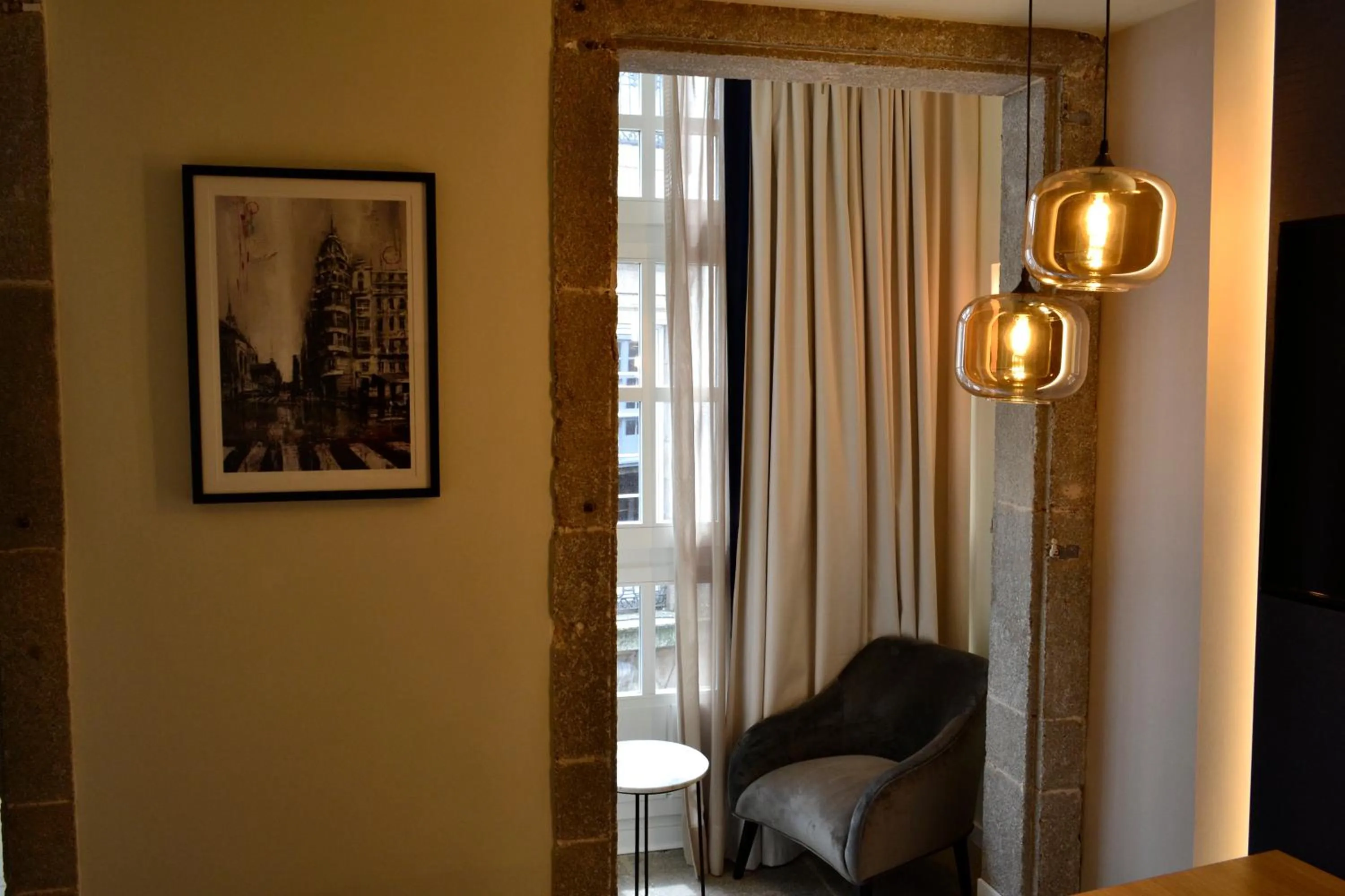 Decorative detail in Hotel Alda Galería Coruña