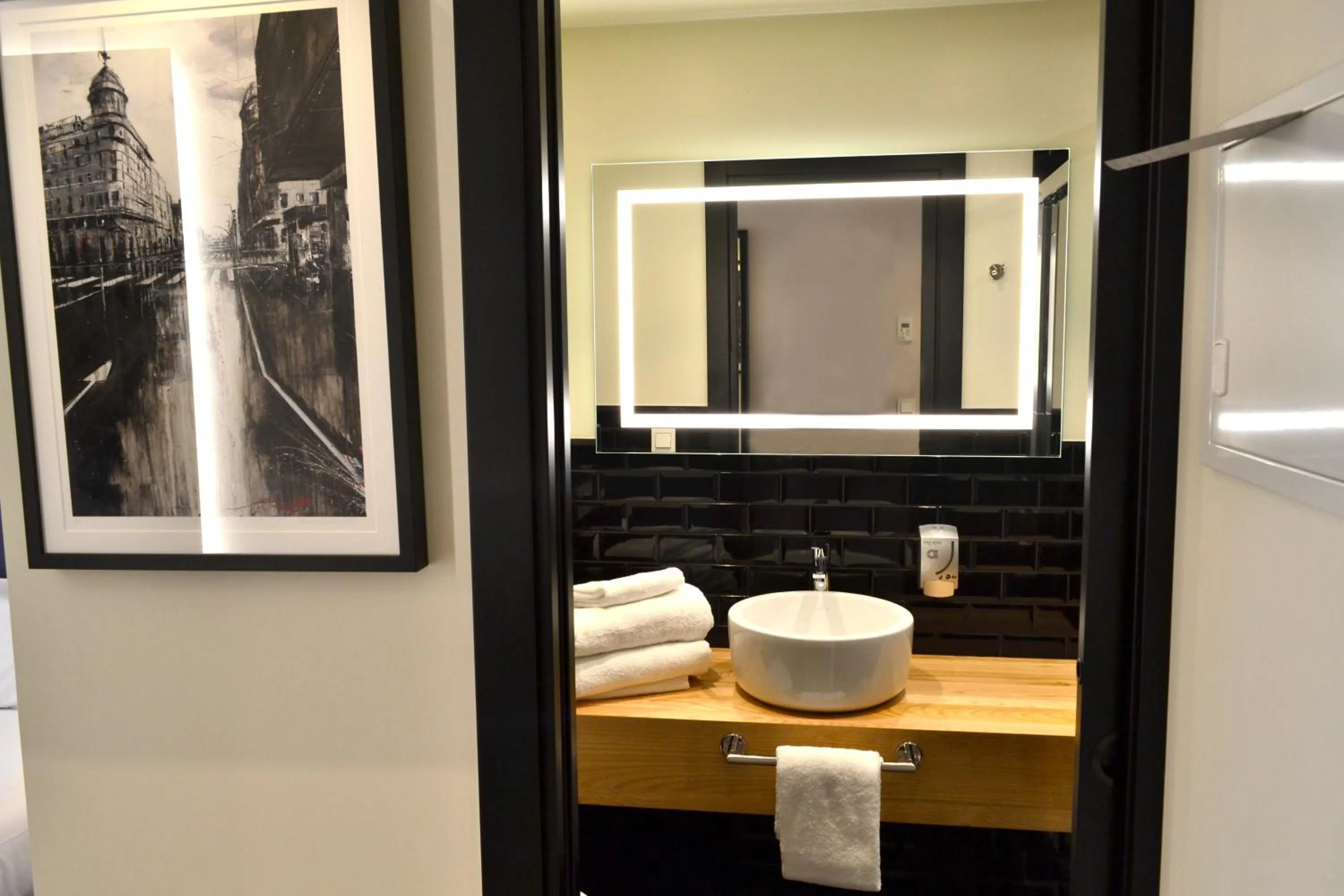 Bathroom in Hotel Alda Galería Coruña