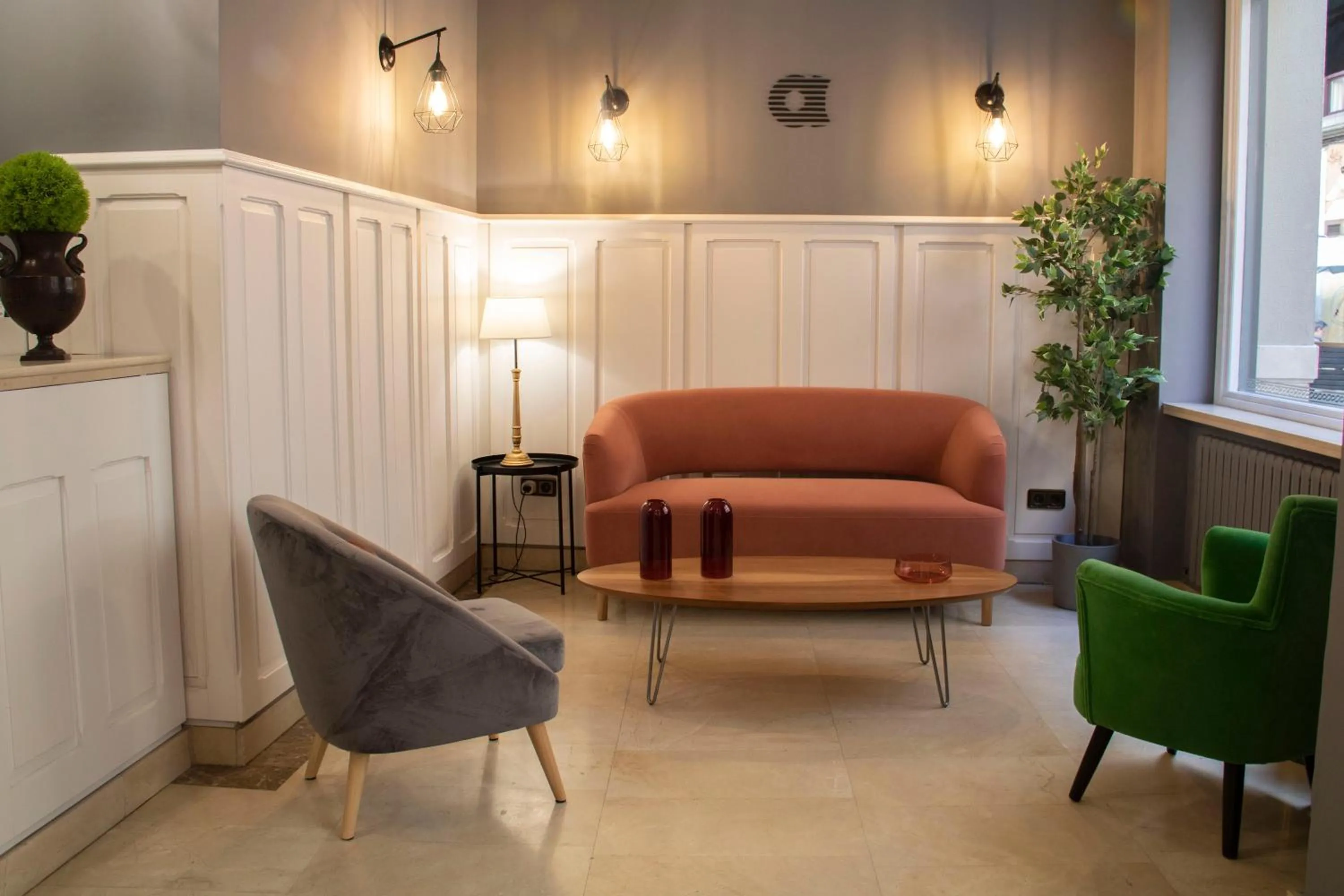 Lobby or reception in Alda Miramar Rooms