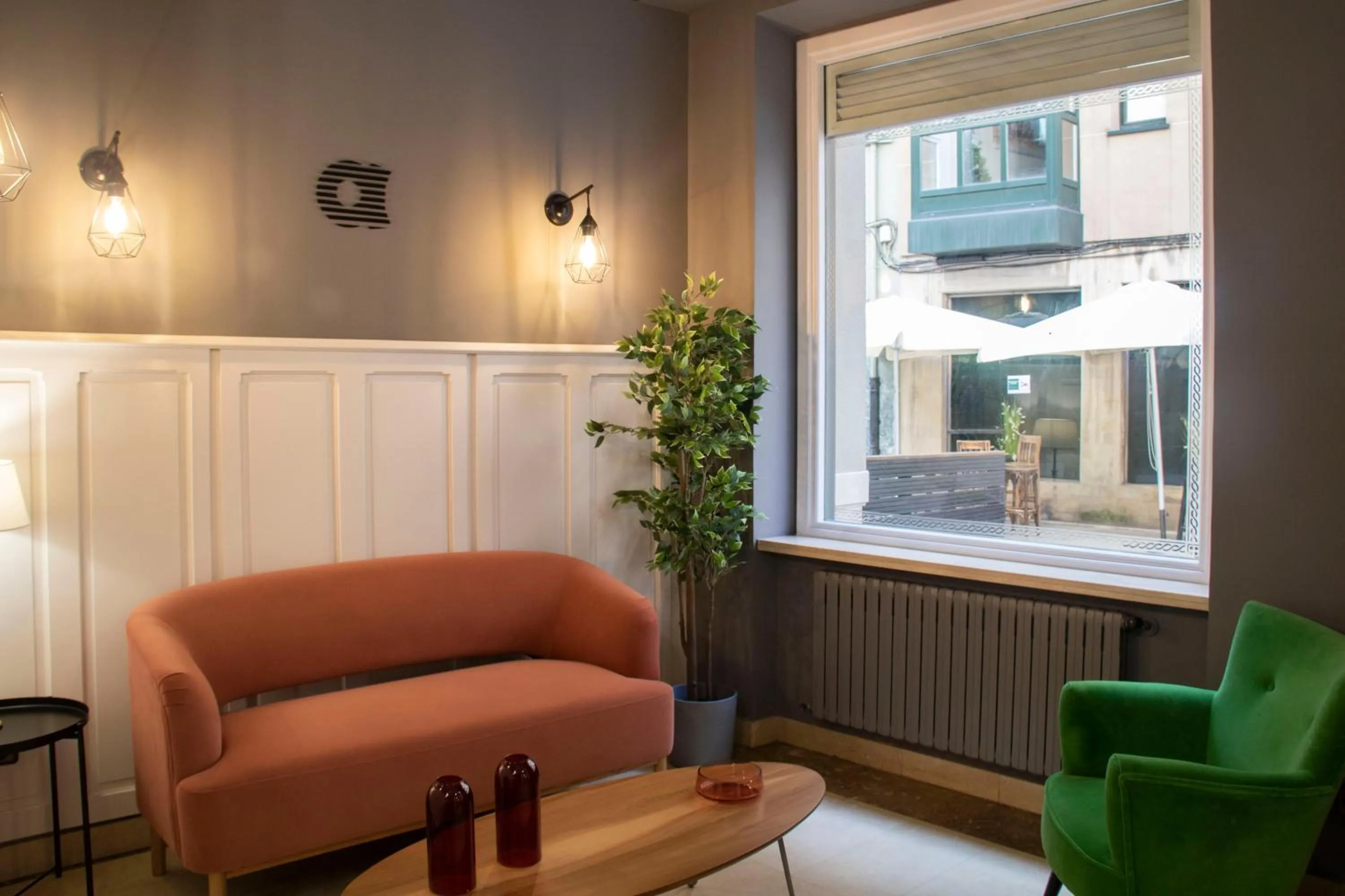 Lobby or reception in Alda Miramar Rooms