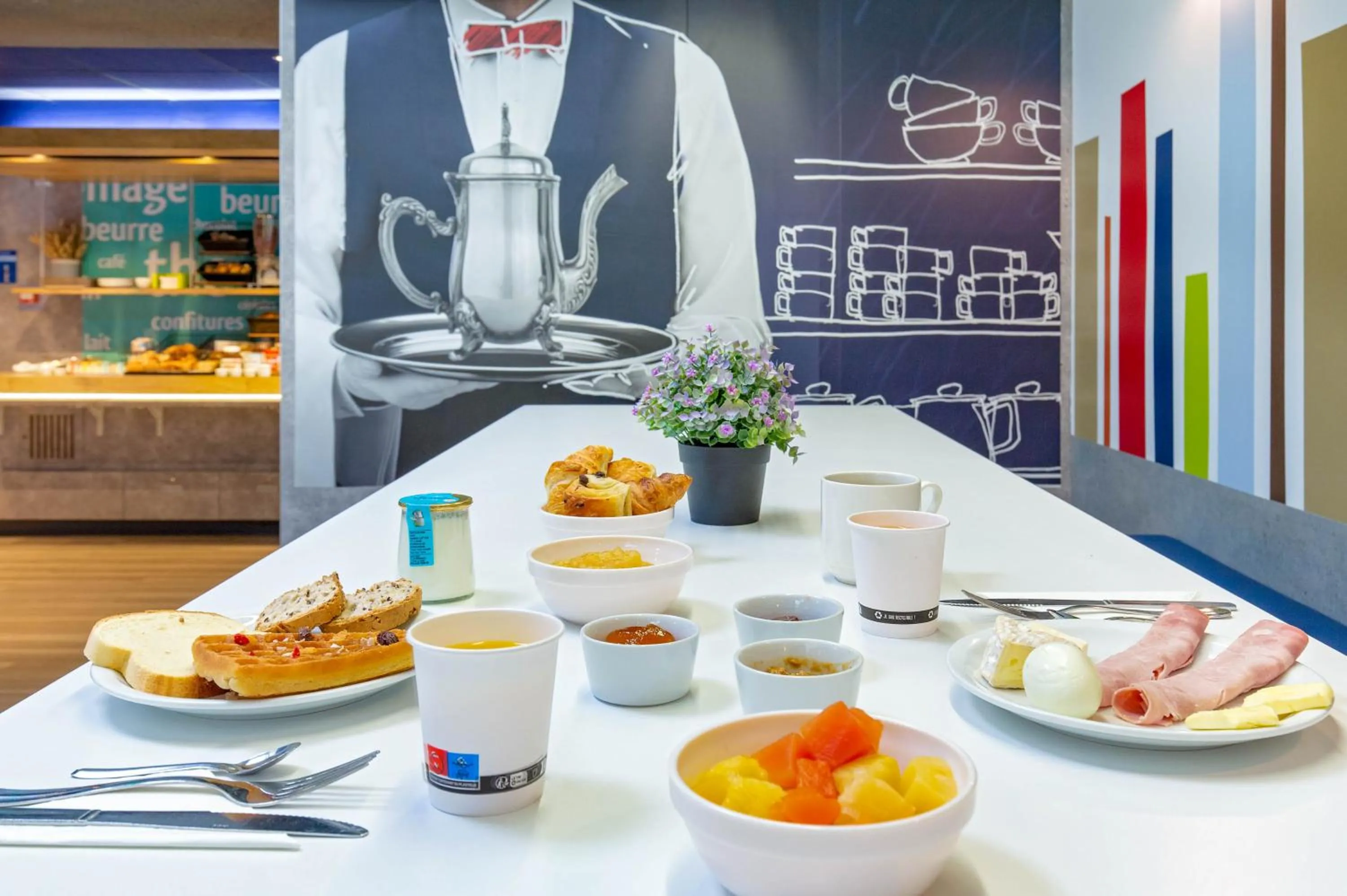 Breakfast in ibis budget Cavaillon