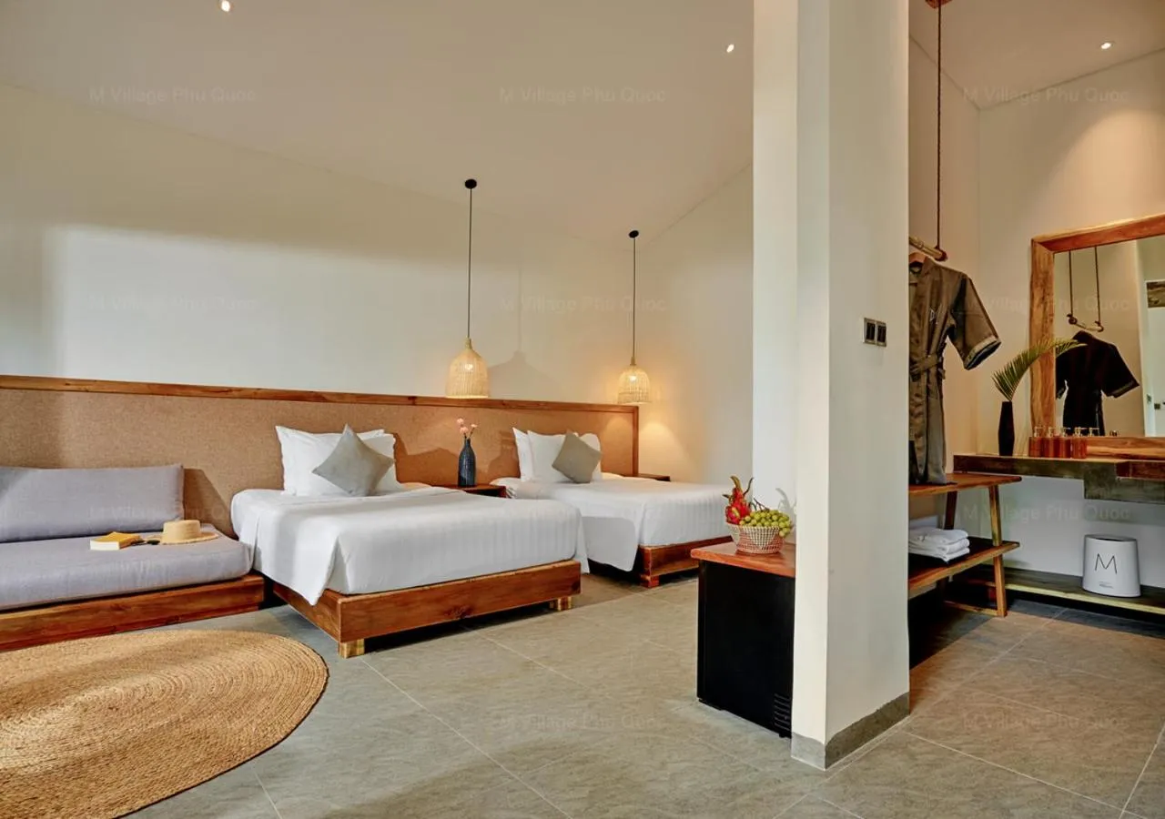 Bedroom, Bed in M Village Phu Quoc
