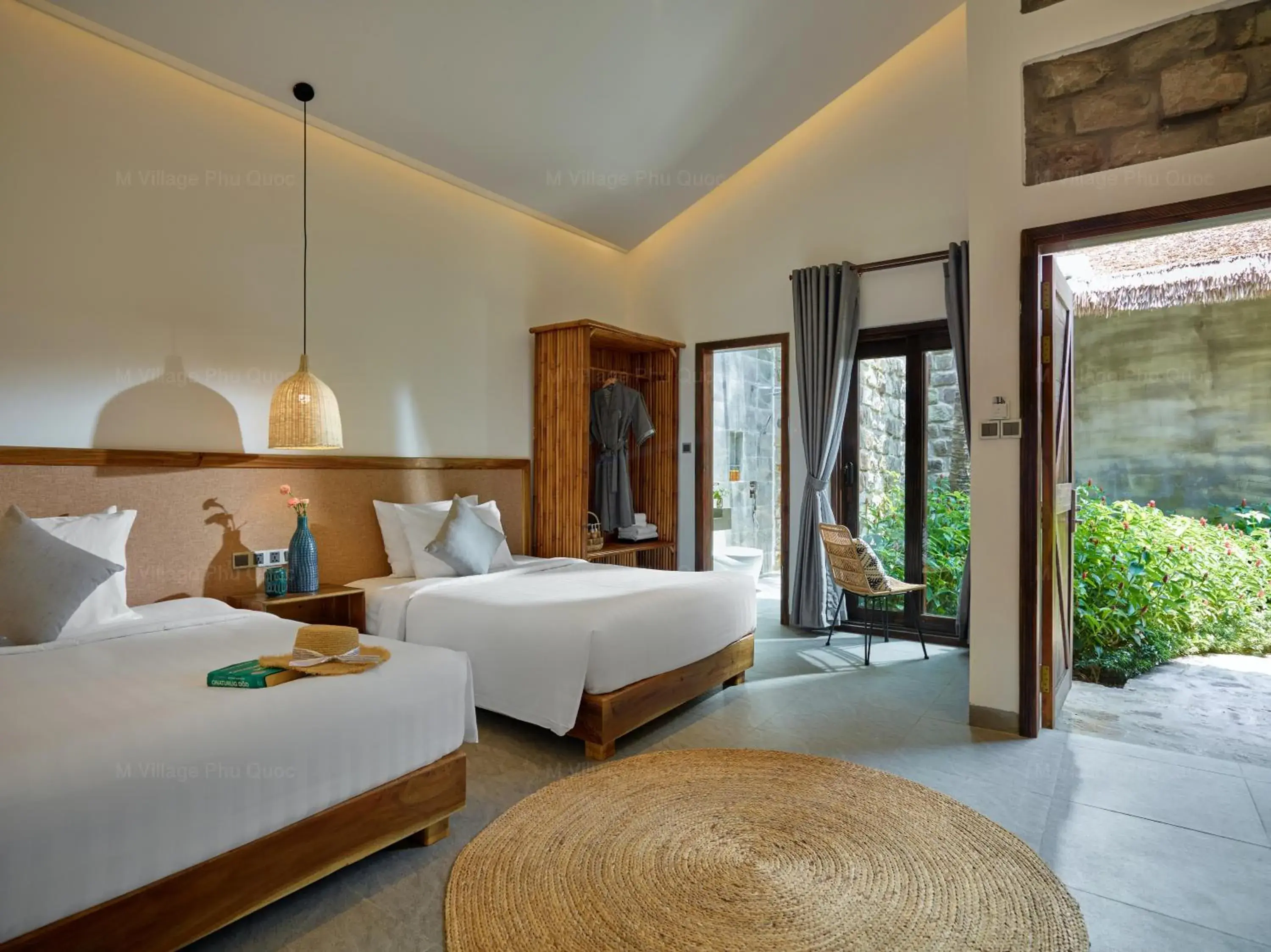 Spacious Garden Twin House in M Village Phu Quoc Spacious Garden Twin House in M Village Phu Quoc