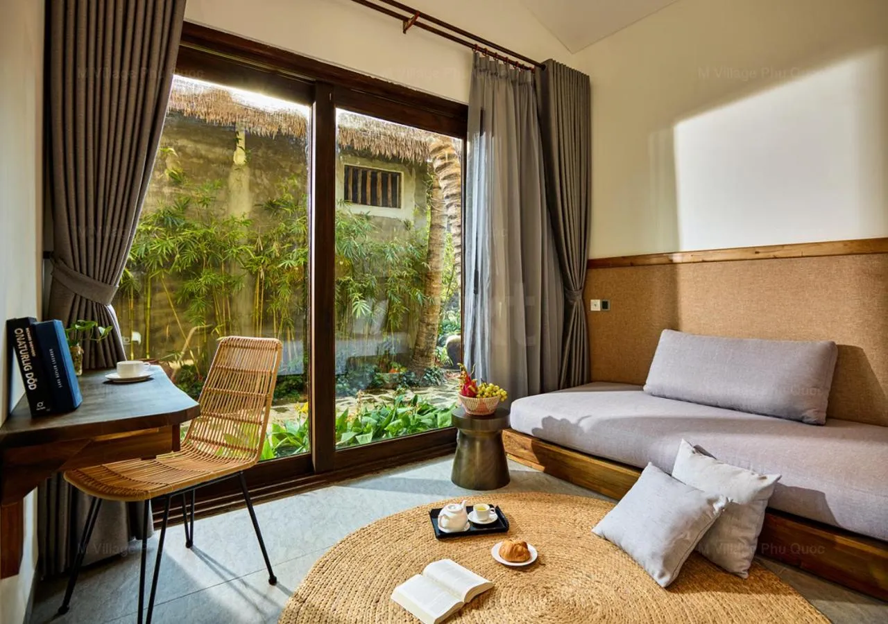 Living room in M Village Phu Quoc