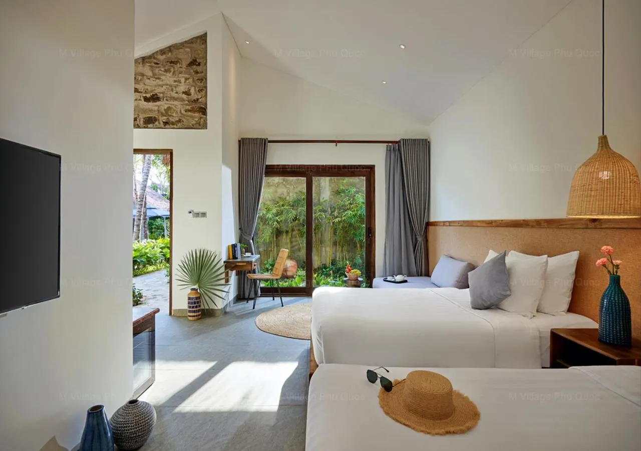 Bedroom, Bed in M Village Phu Quoc