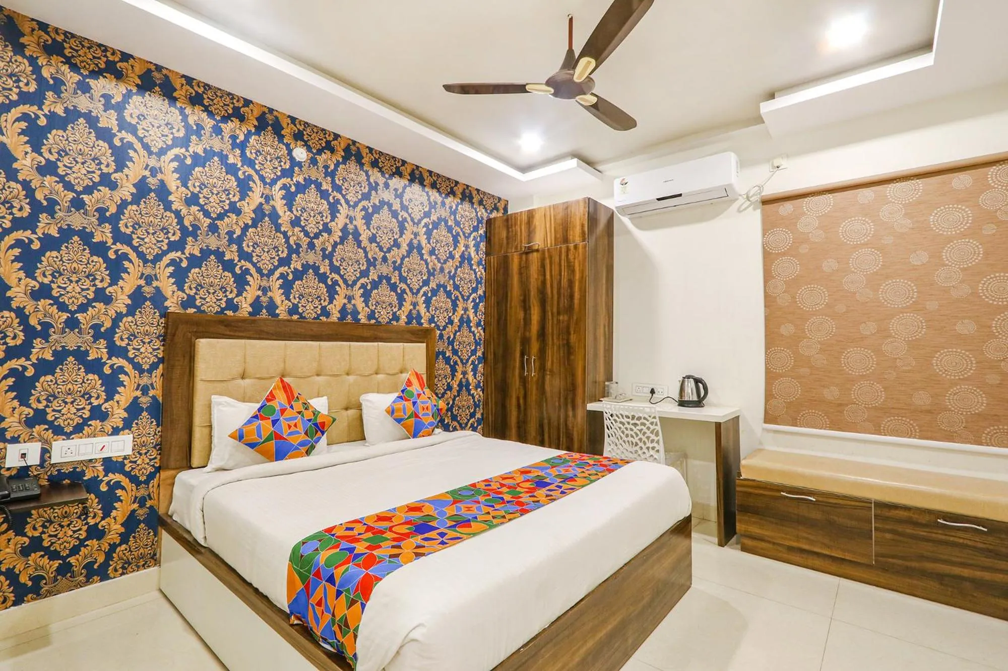Bed in Via The Sunrise Inn - Nr Gayatri Vidya Parishad College of Engineering