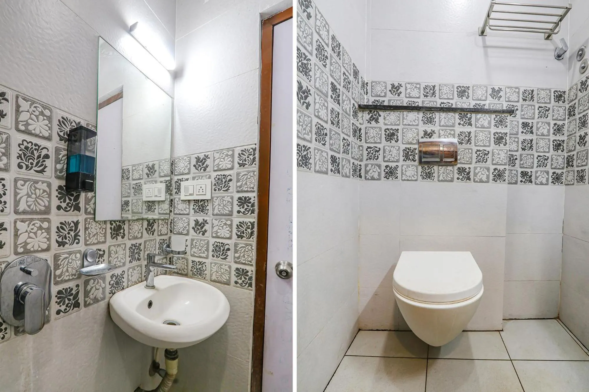 Bathroom in Via The Sunrise Inn - Nr Gayatri Vidya Parishad College of Engineering
