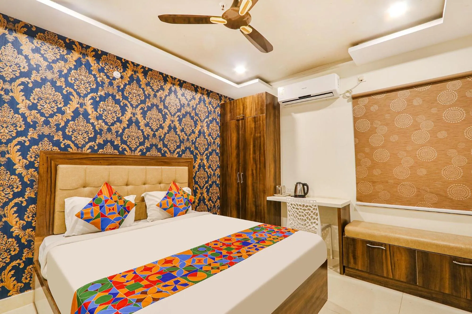 Bed in Via The Sunrise Inn - Nr Gayatri Vidya Parishad College of Engineering