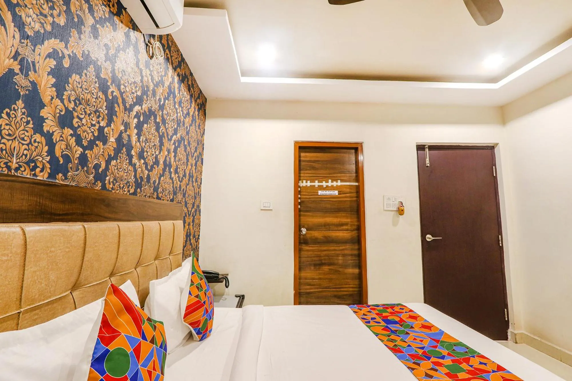 Bed in Via The Sunrise Inn - Nr Gayatri Vidya Parishad College of Engineering