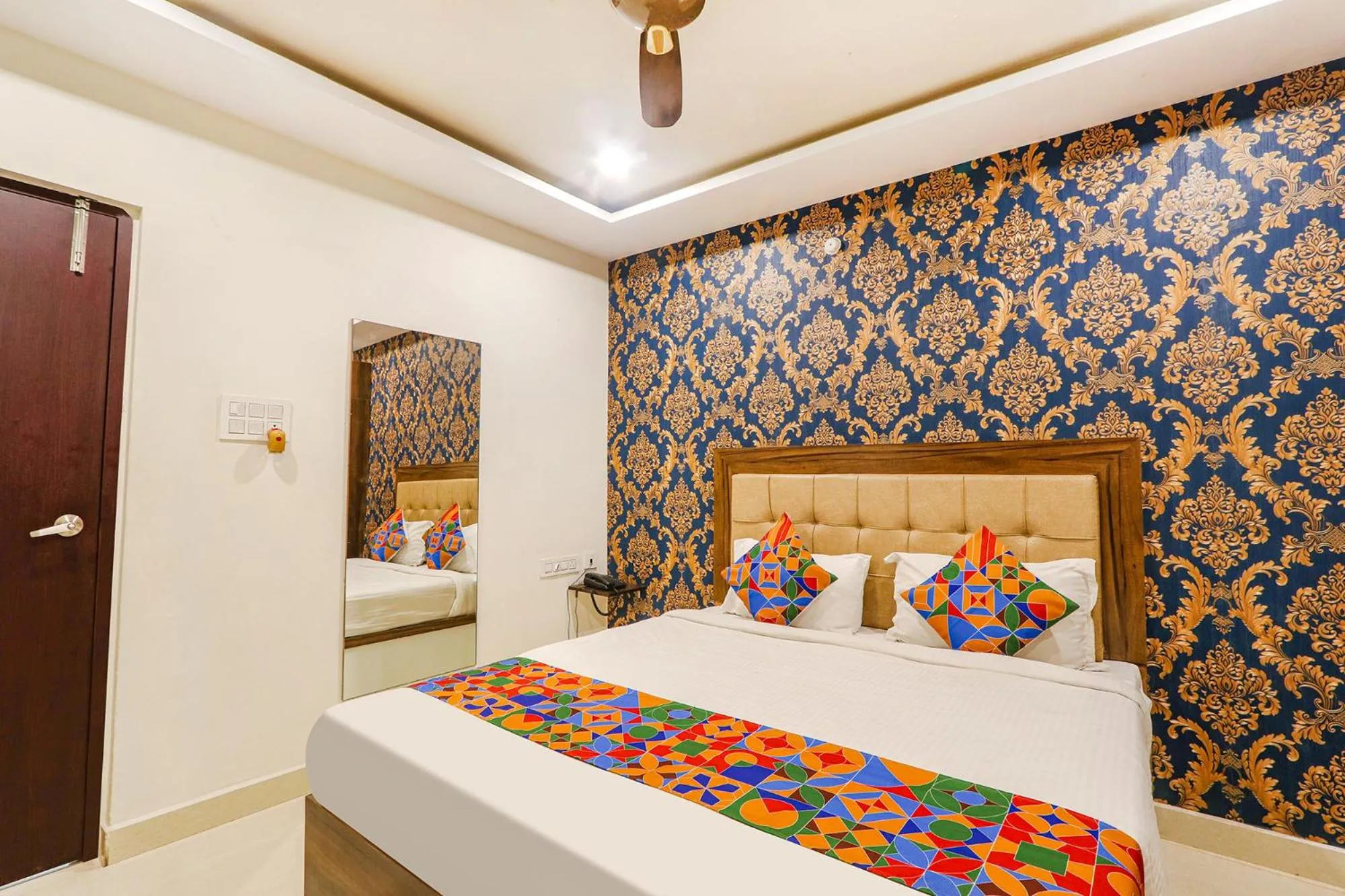 Bed in Via The Sunrise Inn - Nr Gayatri Vidya Parishad College of Engineering