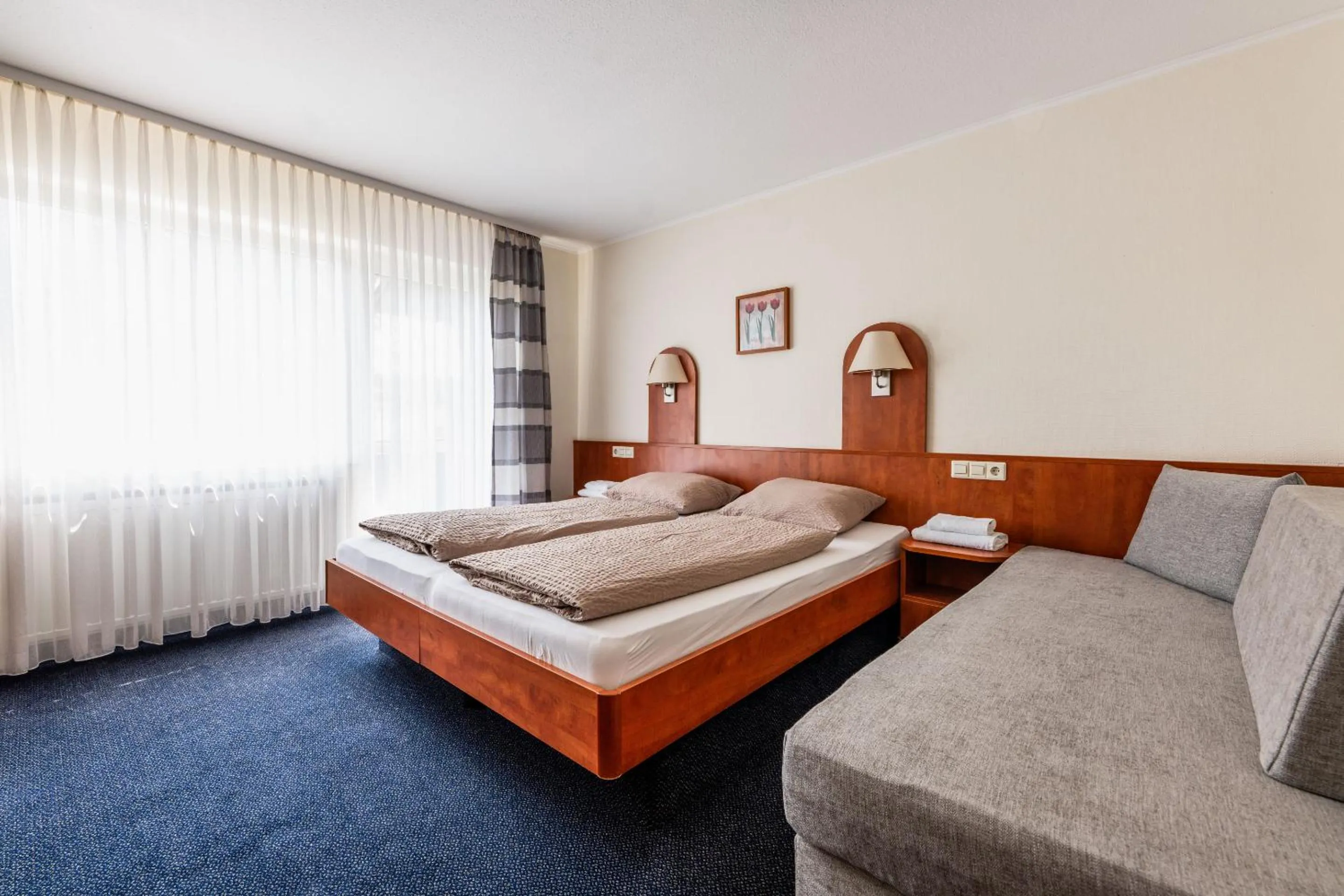 Bedroom, Bed in Landhotel Georgshof