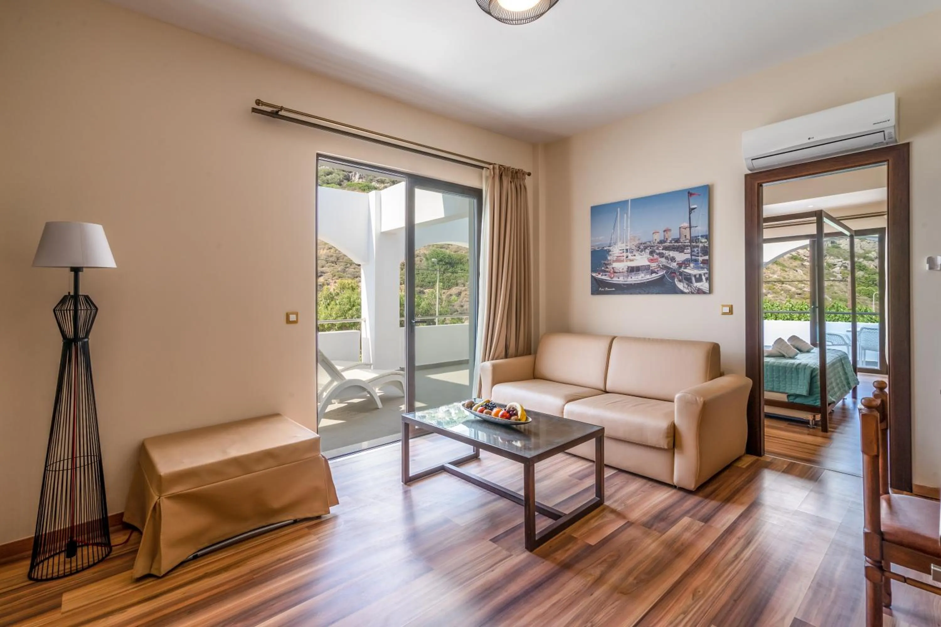 Living room in Ladiko Suites - Faliraki