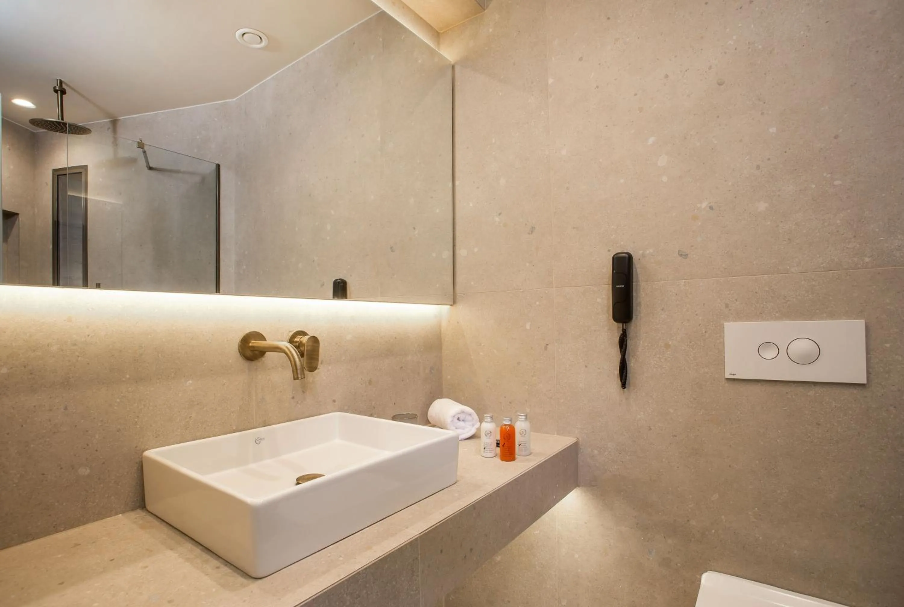 Bathroom in Ladiko Suites - Faliraki