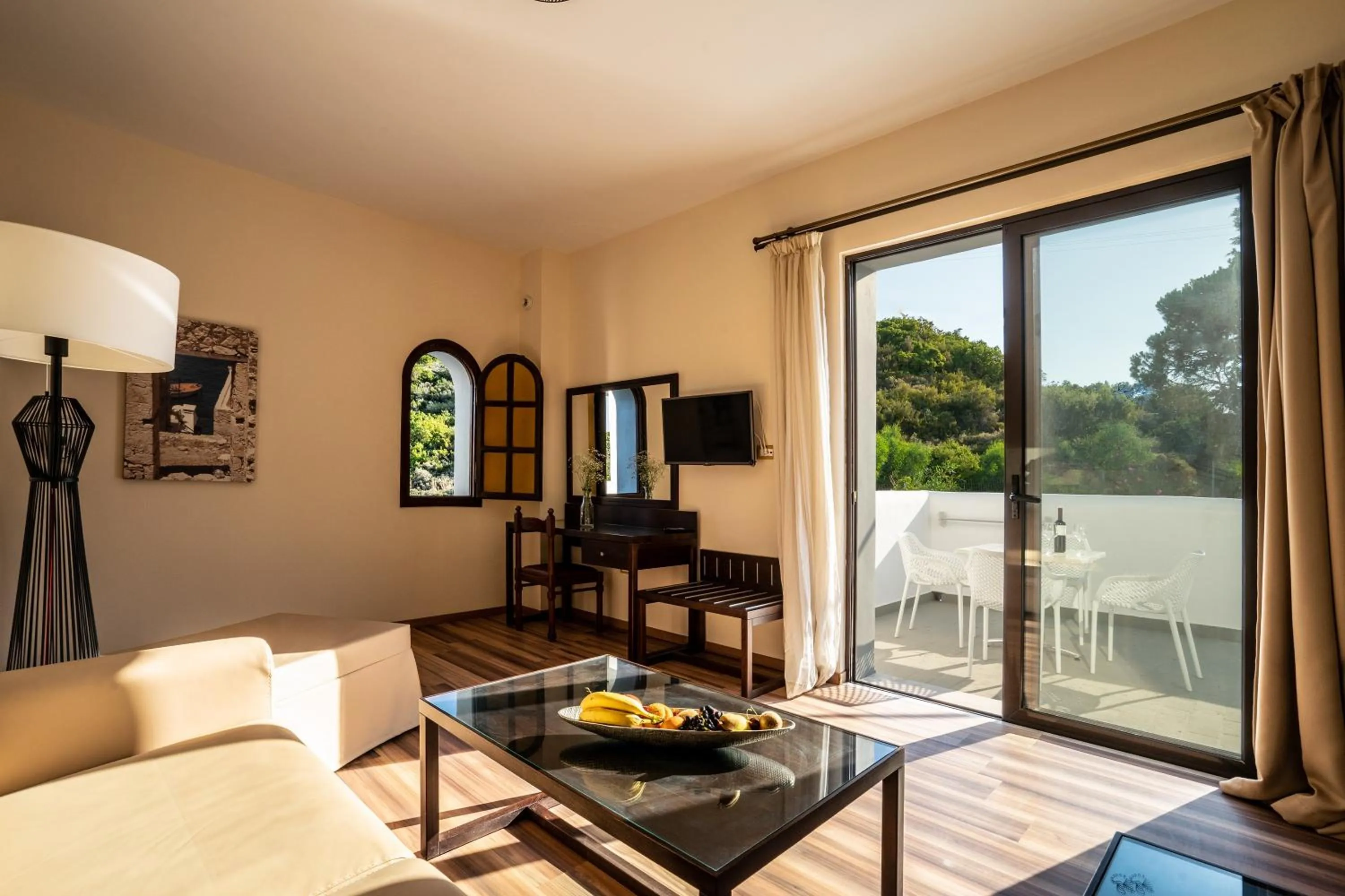 Balcony/Terrace in Ladiko Suites - Faliraki