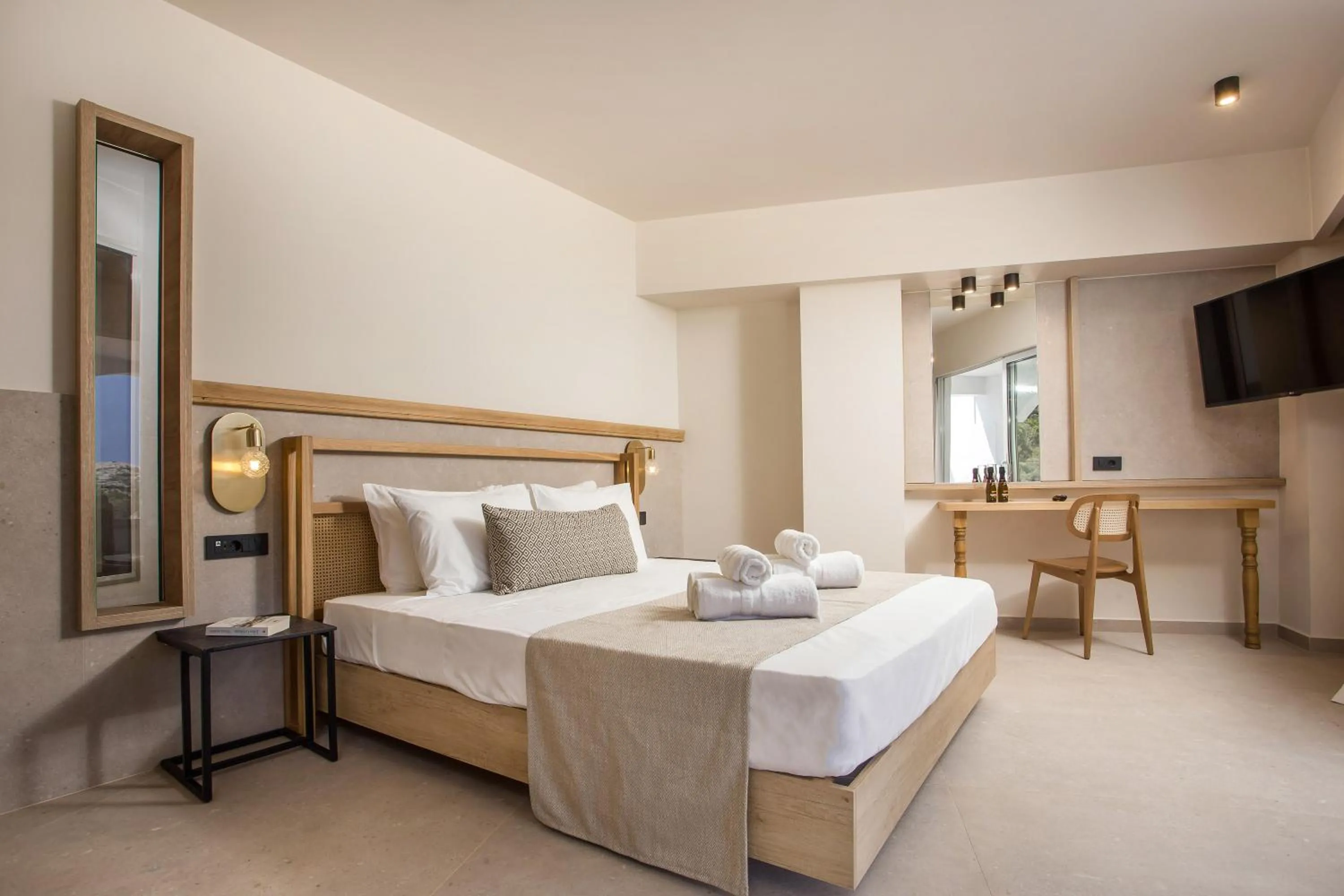 Bed in Ladiko Suites - Faliraki