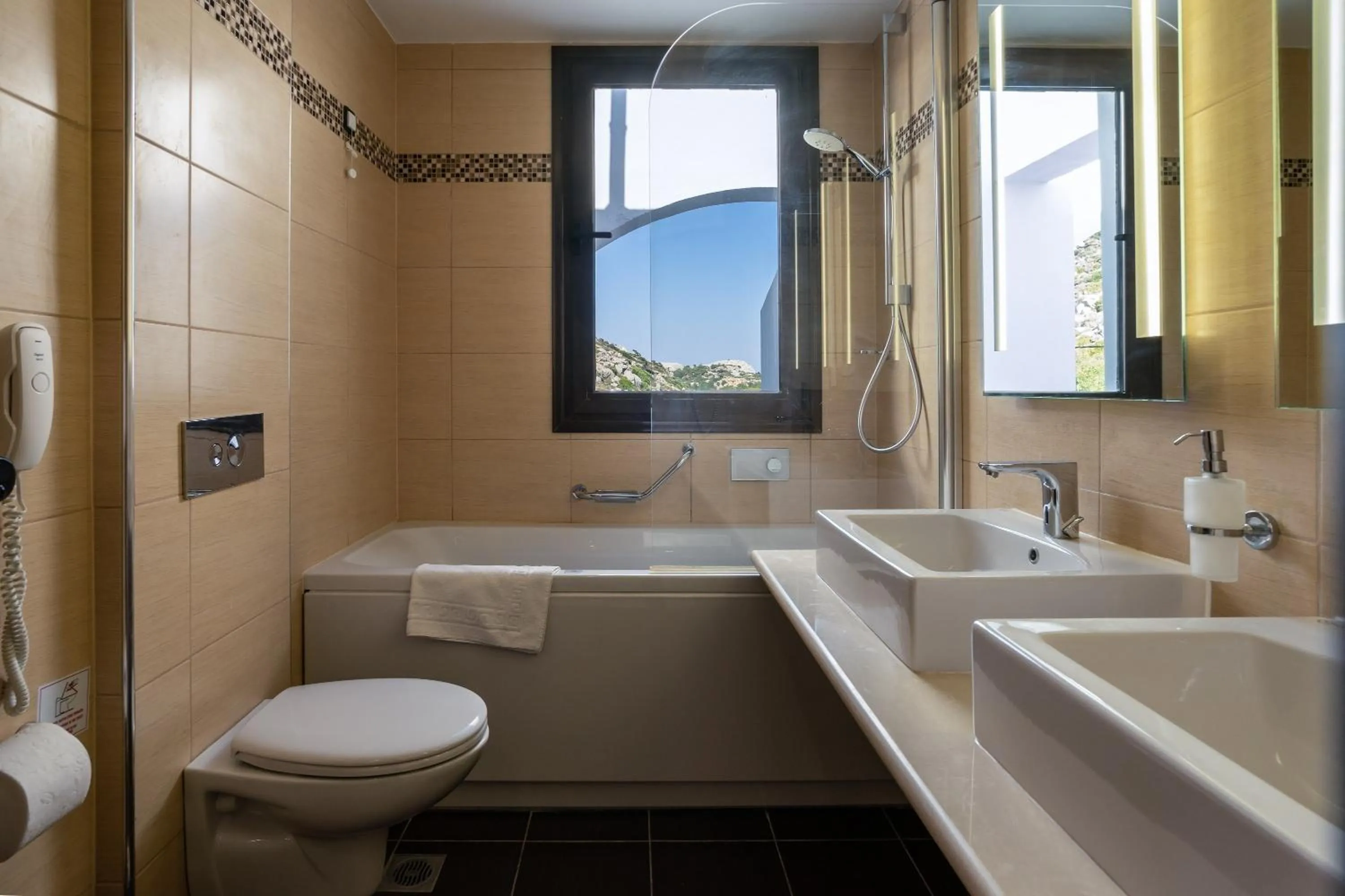 Toilet in Ladiko Suites - Faliraki