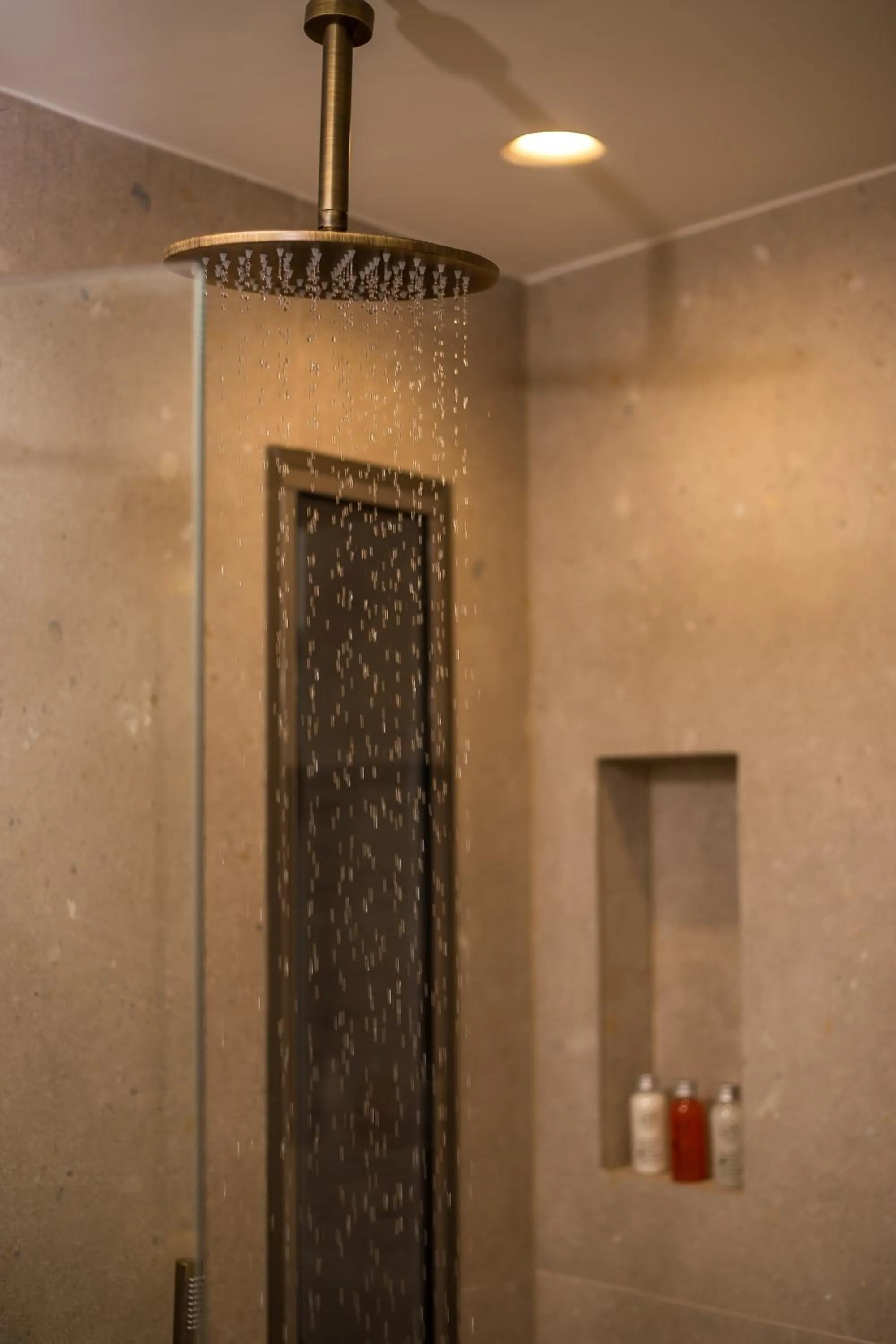 Shower in Ladiko Suites - Faliraki